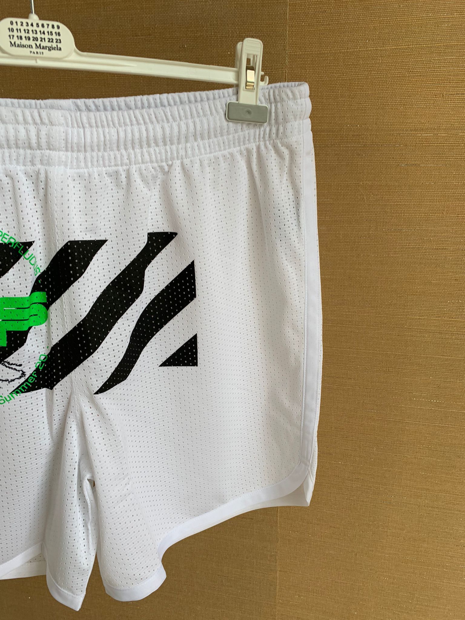 Off-White Harry the Bunny Mesh Shorts Size US 36 / EU 52 - 3 Thumbnail