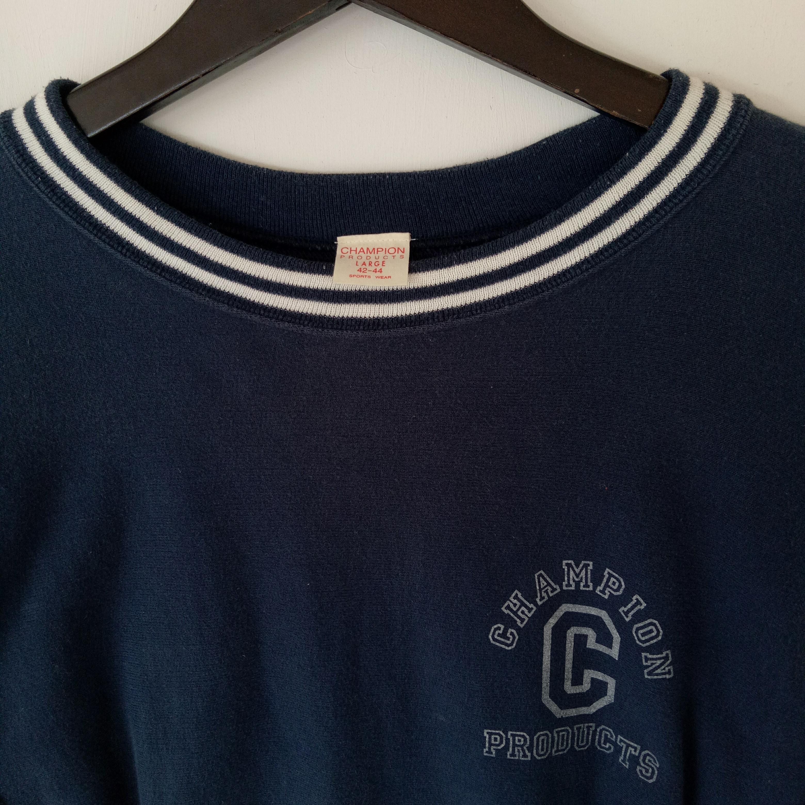 Champion CHAMPION sweatshirt hip hop rap streetwear sweater Size US L / EU 52-54 / 3 - 3 Thumbnail