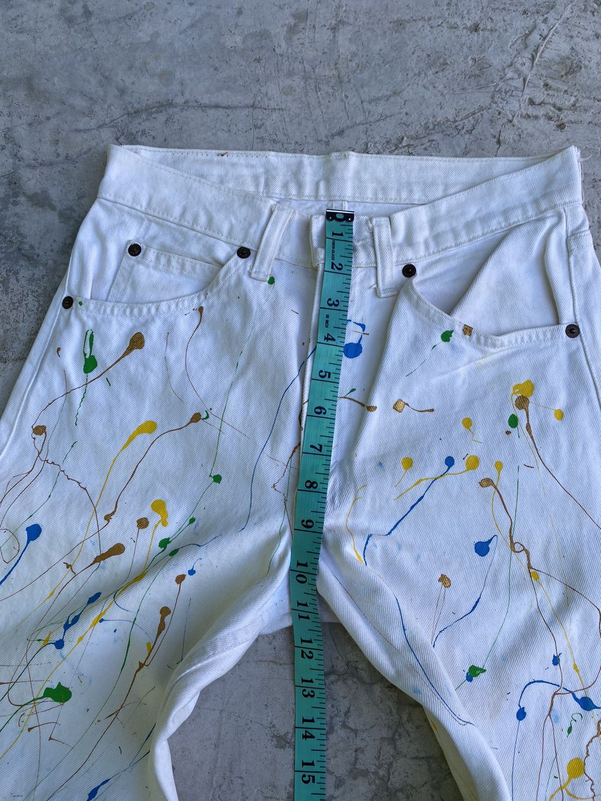 Levi's × Levi's Vintage Clothing Levi's Vintage Clothing Painted Custom Made Size US 28 / EU 44 - 17 Thumbnail