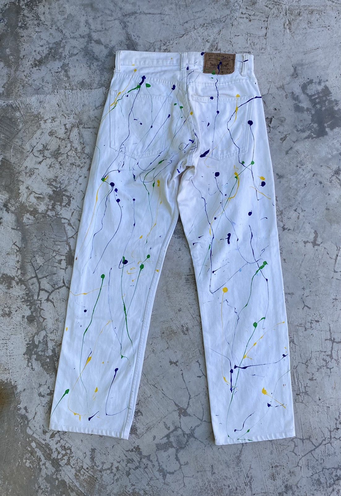 Levi's × Levi's Vintage Clothing Levi's Vintage Clothing Painted Custom Made Size US 28 / EU 44 - 2 Thumbnail