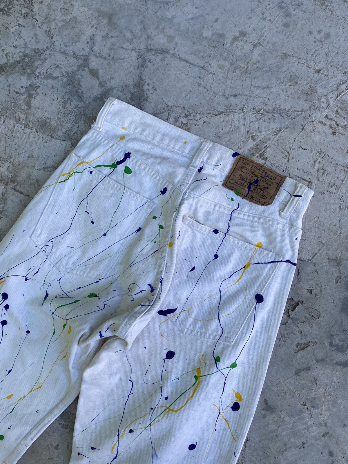 Levi's × Levi's Vintage Clothing Levi's Vintage Clothing Painted Custom Made Size US 28 / EU 44 - 6 Thumbnail