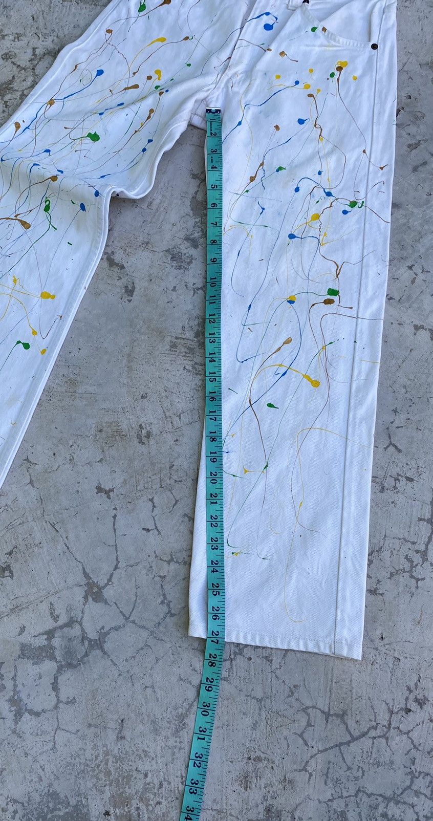Levi's × Levi's Vintage Clothing Levi's Vintage Clothing Painted Custom Made Size US 28 / EU 44 - 14 Thumbnail