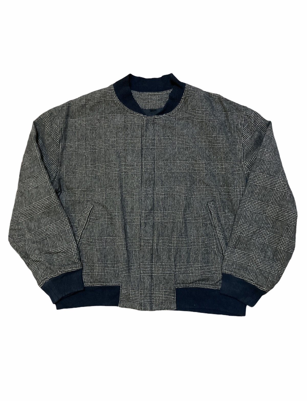 Yohji Yamamoto Y’s Yohji Yamamoto Tartan Plaid Bomber Jacket Size US L / EU 52-54 / 3 - 1 Thumbnail