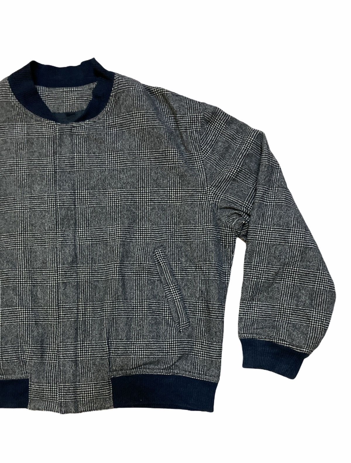Yohji Yamamoto Y’s Yohji Yamamoto Tartan Plaid Bomber Jacket Size US L / EU 52-54 / 3 - 2 Thumbnail