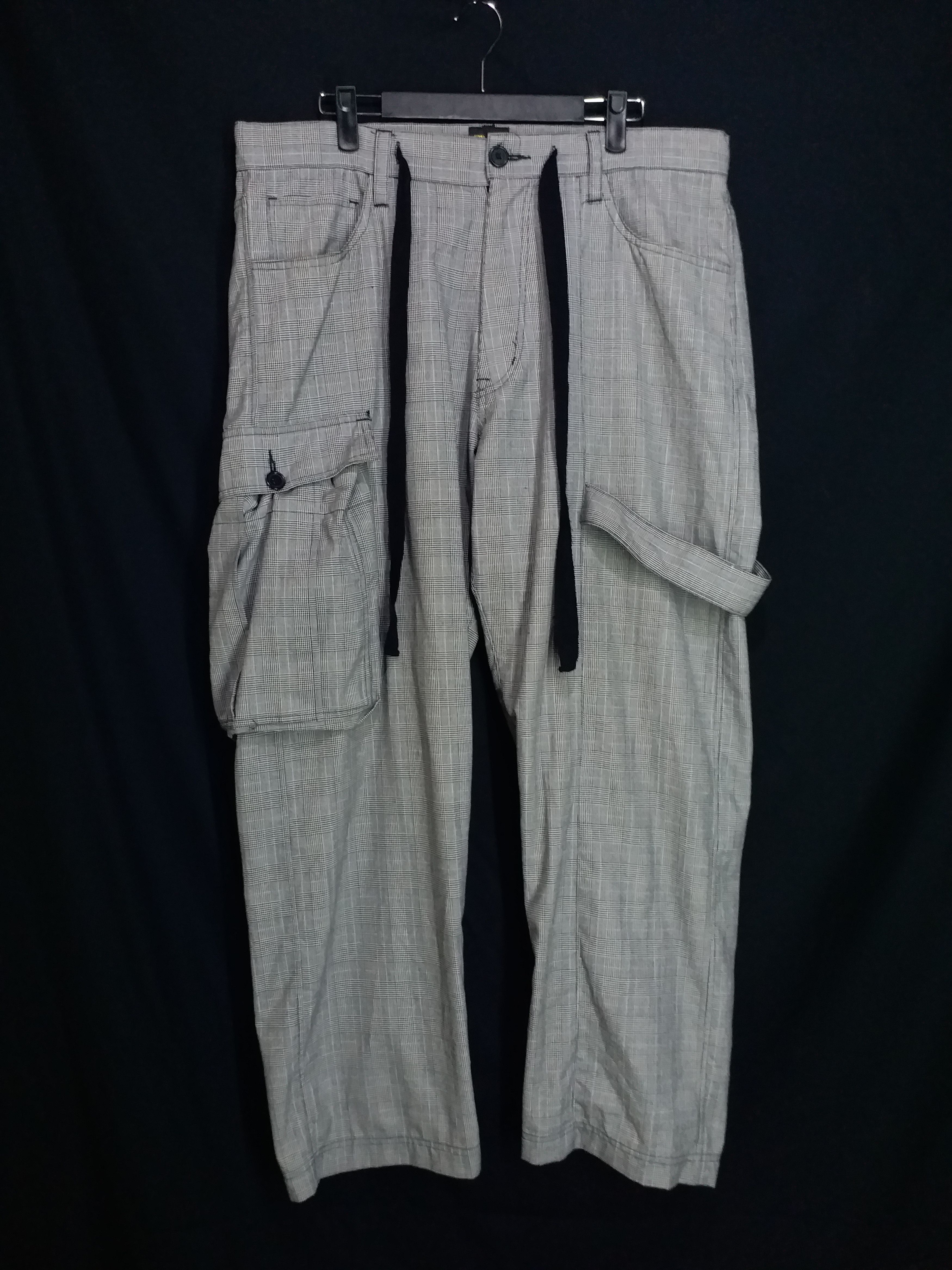 Japanese Brand ‼️MUST GONE🚀 Glen Plaid Pants Baggy Saggy Japan Streetwear Size US 36 / EU 52 - 1 Thumbnail