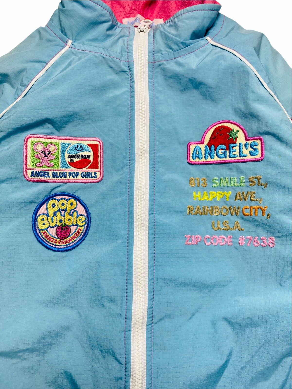 Hysteric Glamour 1990s Angel Blue - Double Liner Hoodied Fun Jacket Size US M / EU 48-50 / 2 - 9 Thumbnail