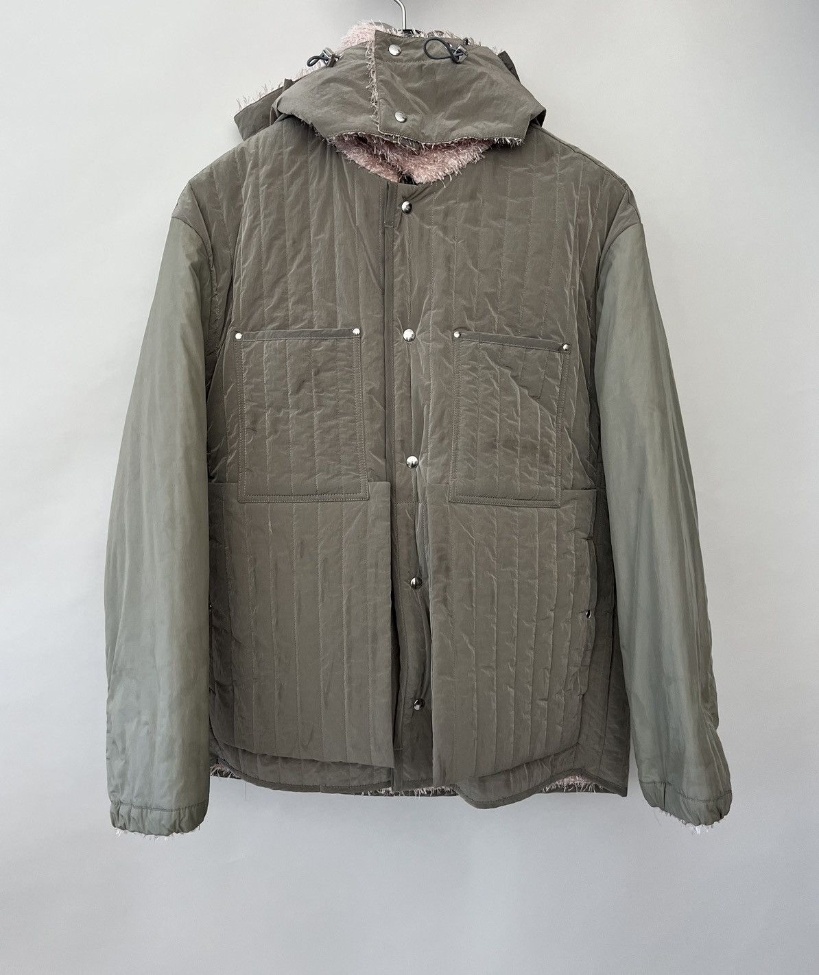 Craig Green Craig Green Pink Fluffy Worker Reversible Jacket Size US L / EU 52-54 / 3 - 5 Thumbnail