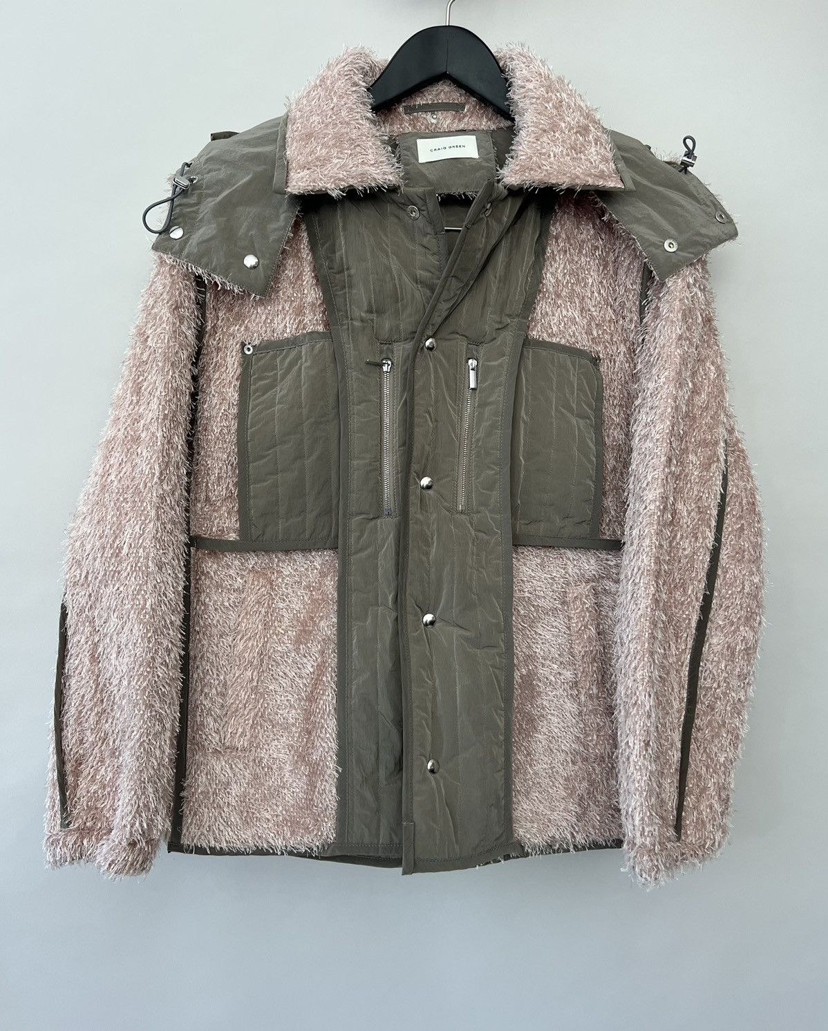 Craig Green Craig Green Pink Fluffy Worker Reversible Jacket Size US L / EU 52-54 / 3 - 7 Thumbnail