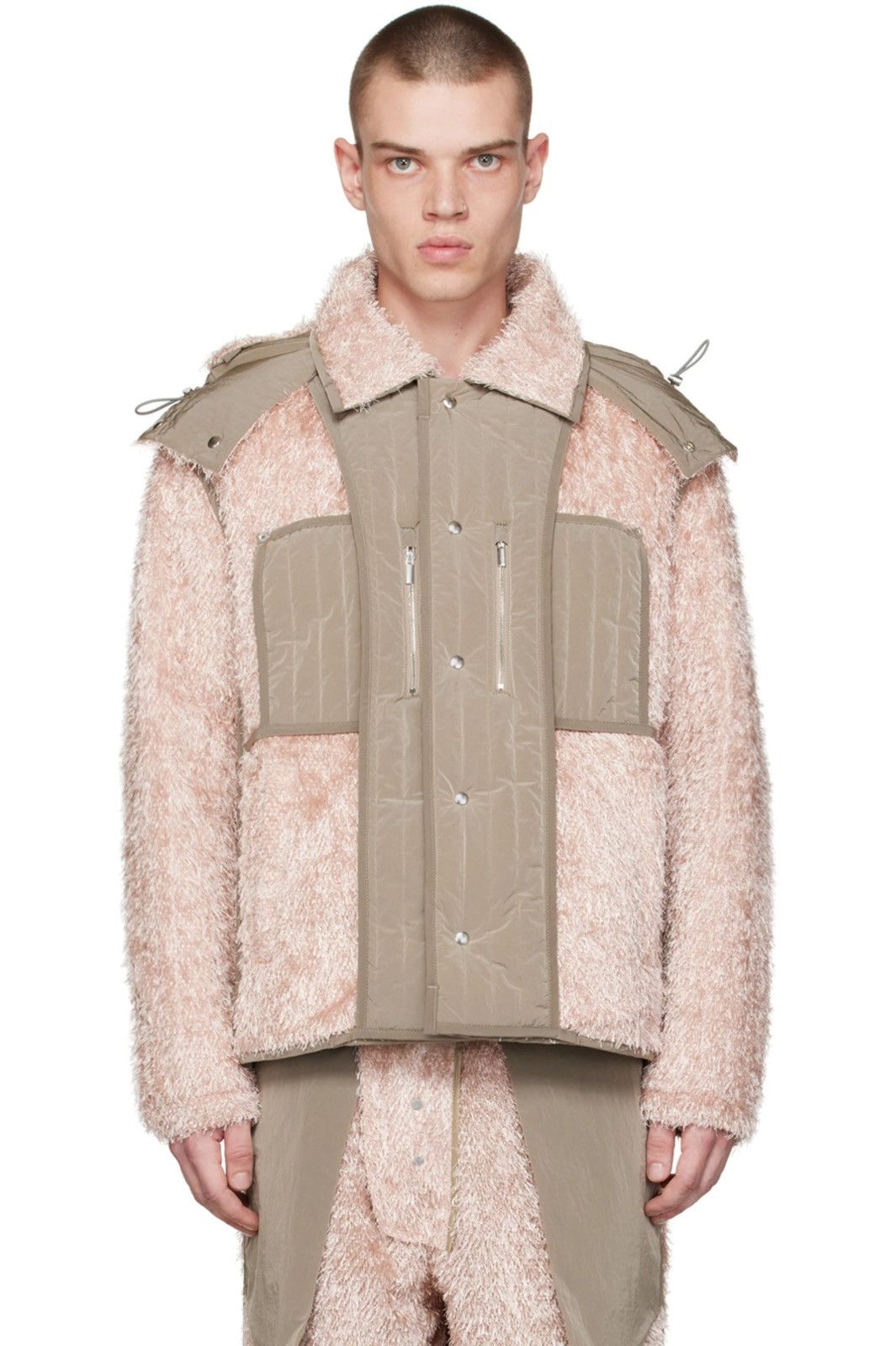 Craig Green Craig Green Pink Fluffy Worker Reversible Jacket Size US L / EU 52-54 / 3 - 3 Thumbnail