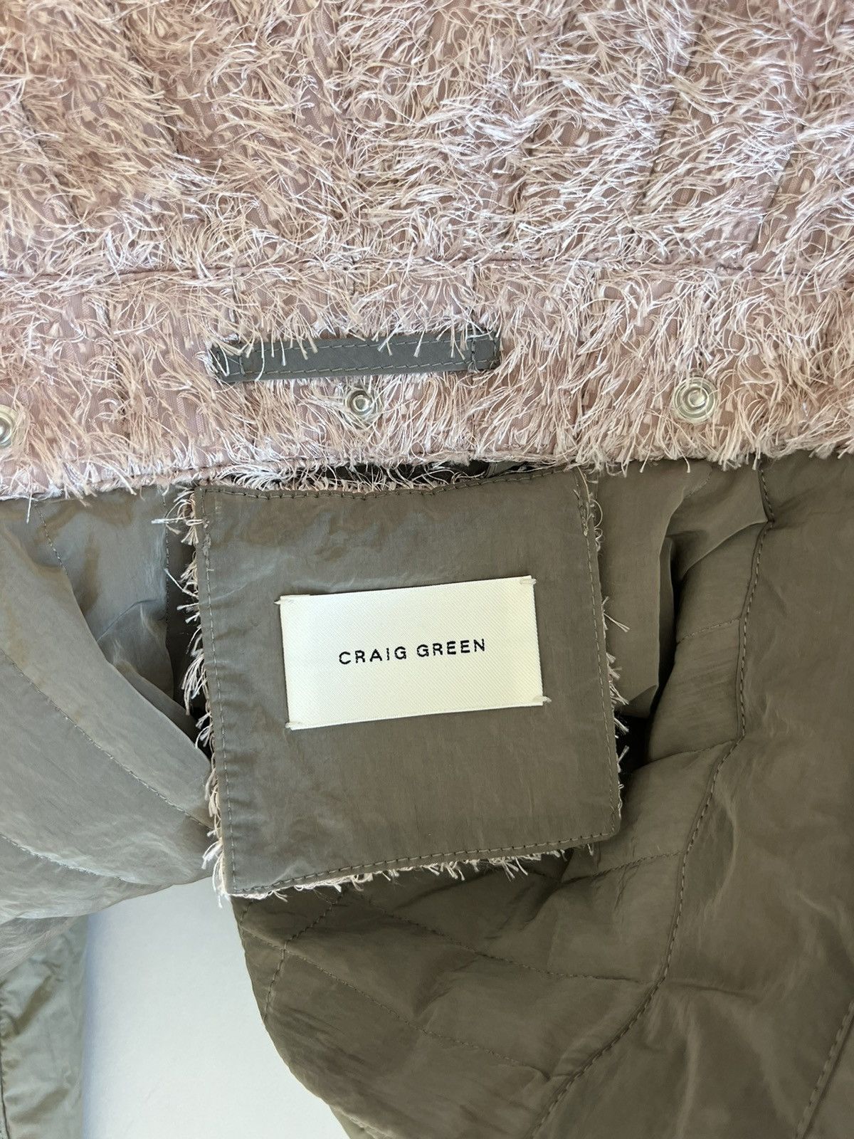 Craig Green Craig Green Pink Fluffy Worker Reversible Jacket Size US L / EU 52-54 / 3 - 10 Thumbnail