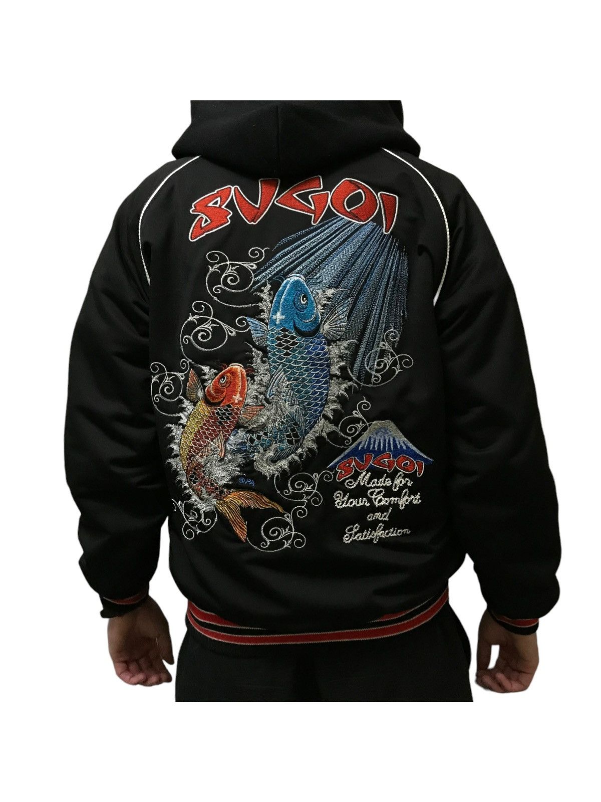 Vintage Japanese Tattoo Sugoi Big Logo Bomber Style Size US M / EU 48-50 / 2 - 6 Thumbnail