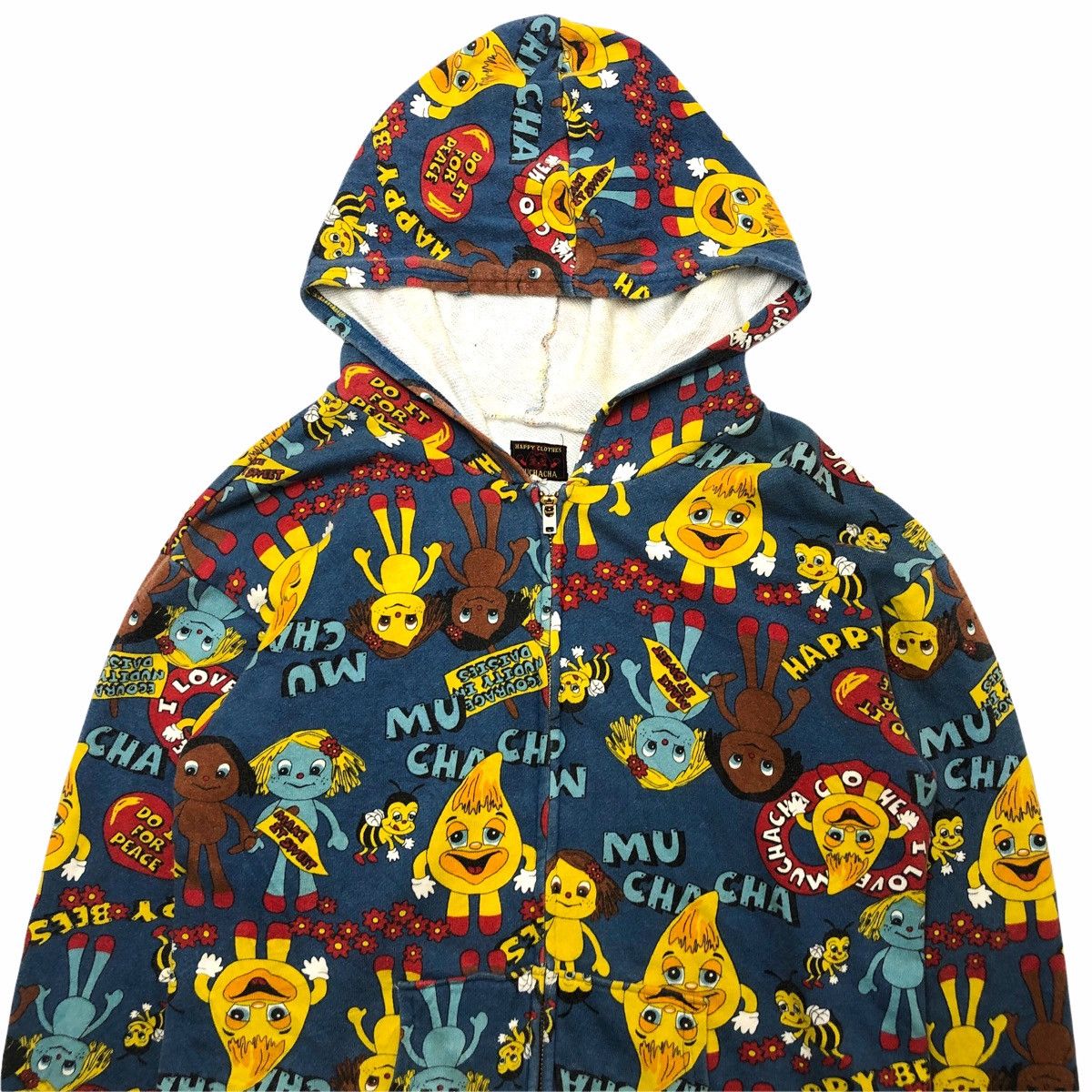 Hysteric Glamour ☠️NEEDGONE☠️1990s Muchacha - Nudity Macot Zip Hoodie Size US M / EU 48-50 / 2 - 4 Thumbnail