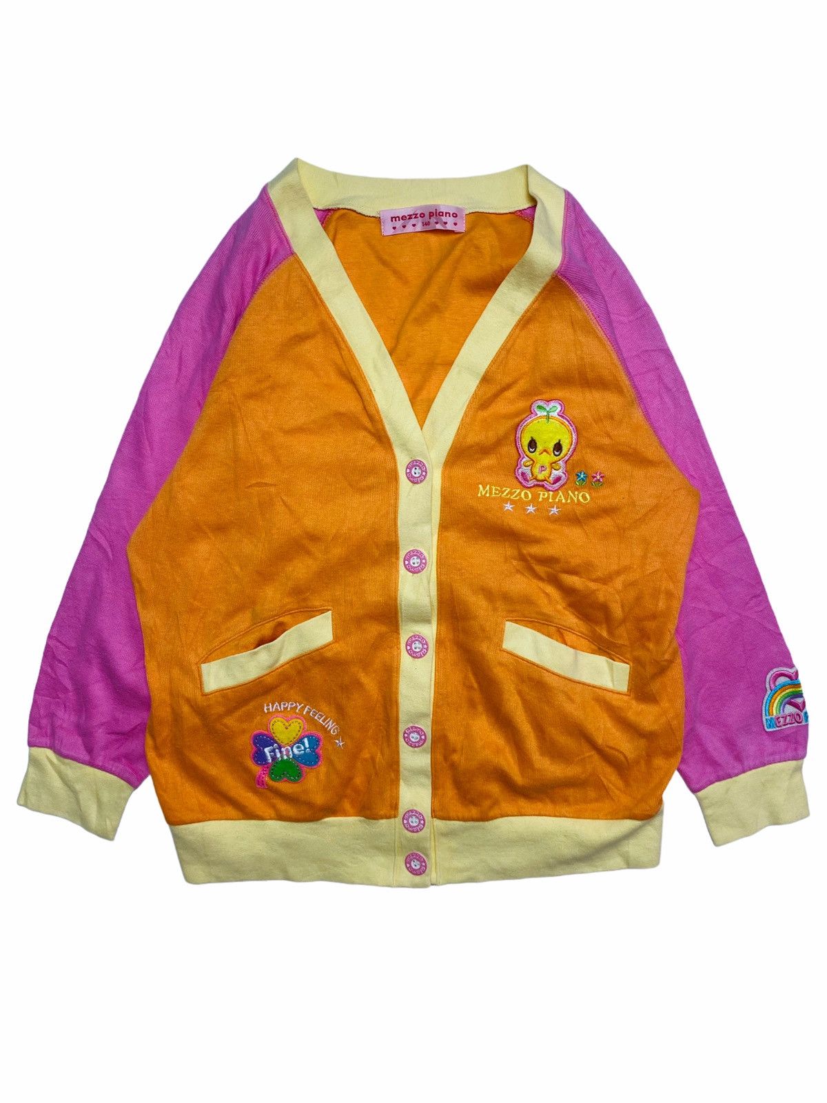 Hysteric Glamour 2000s Mezzo Piano - Multicolored Mini Cardigan Top Size US XXS / EU 40 - 2 Thumbnail