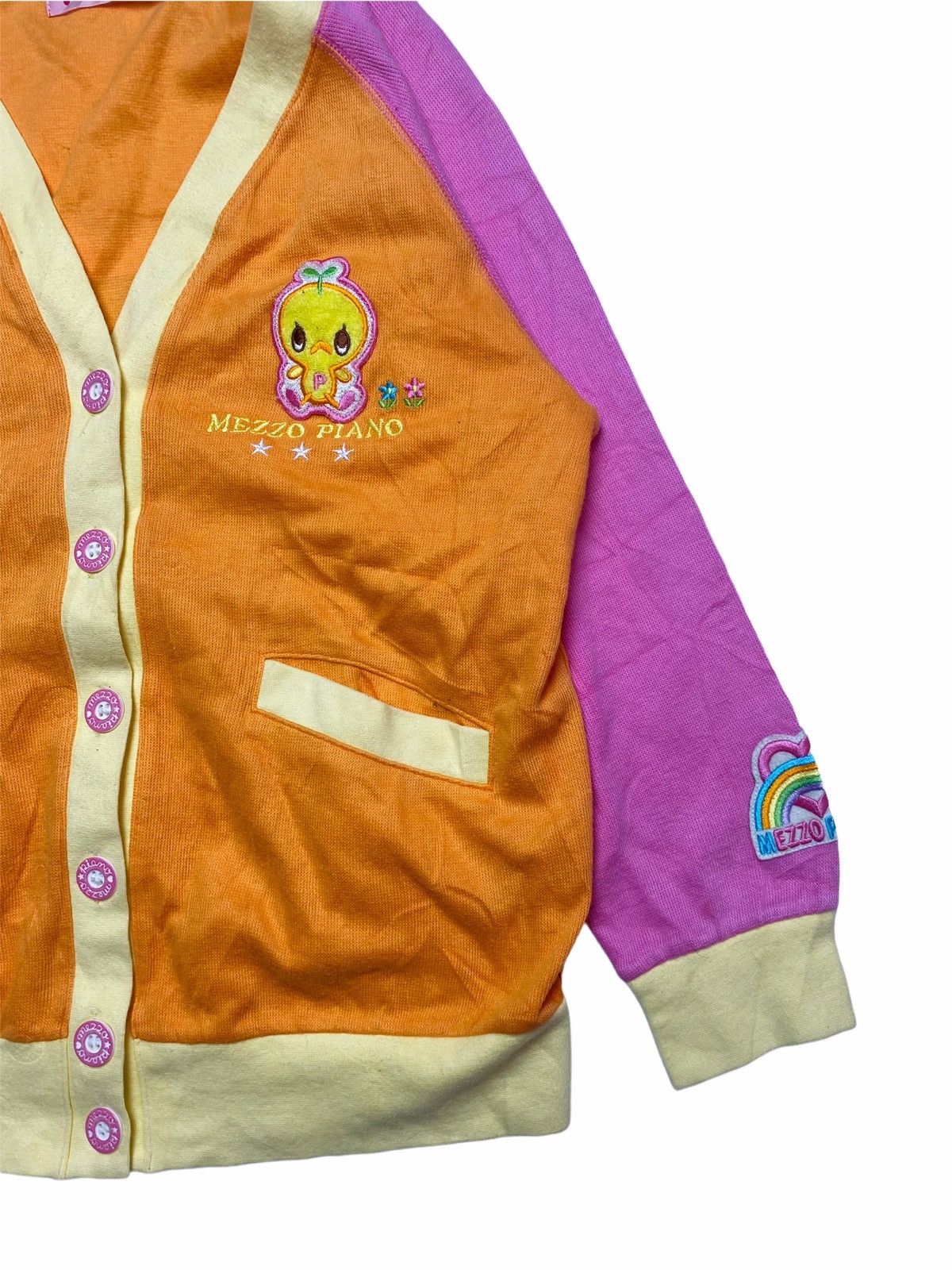 Hysteric Glamour 2000s Mezzo Piano - Multicolored Mini Cardigan Top Size US XXS / EU 40 - 6 Thumbnail