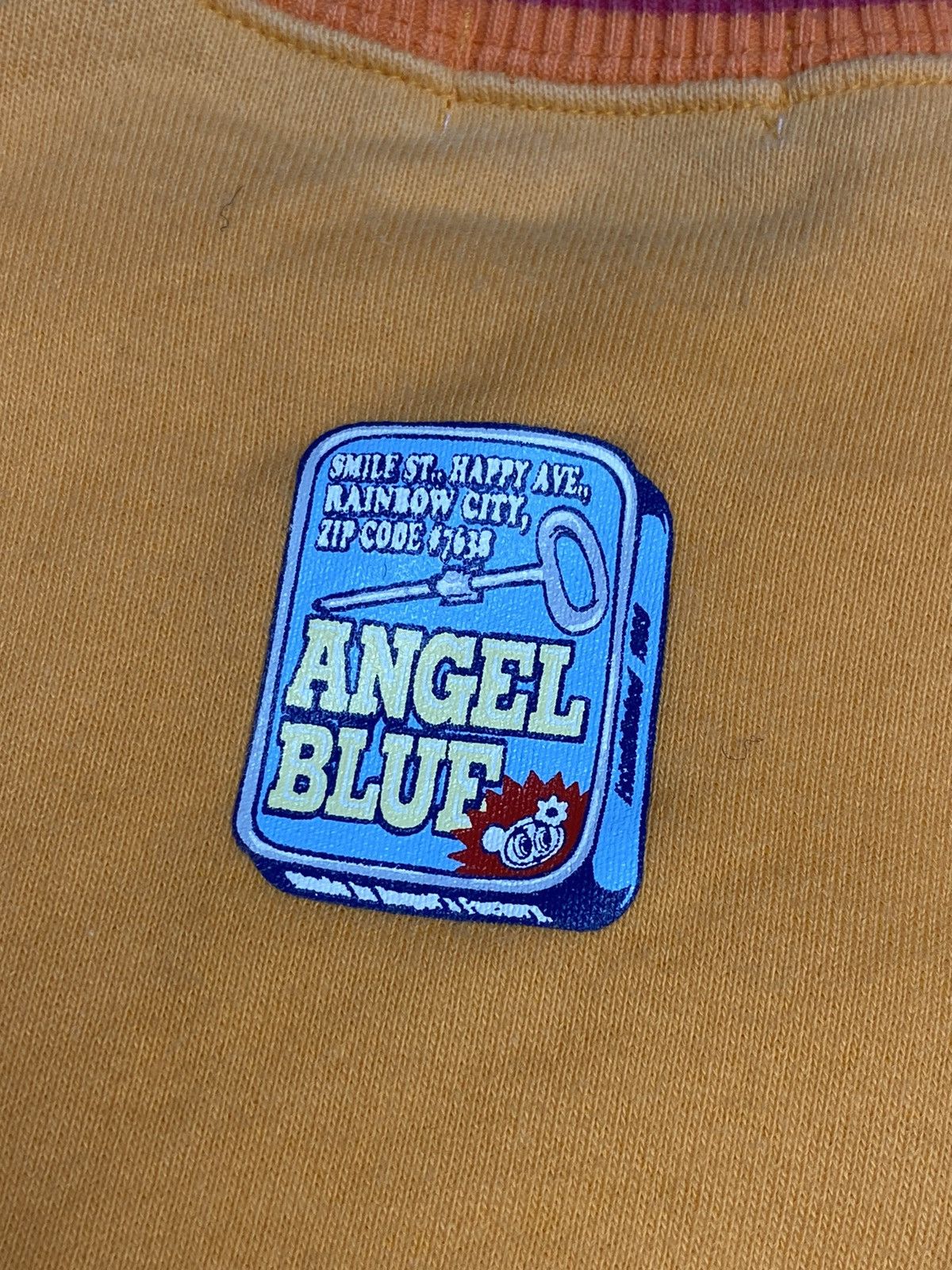 Hysteric Glamour × Japanese Brand ☠️NEEDGONE☠️00s Angel Blue Three Mascots Heavyweight Crewneck Size US M / EU 48-50 / 2 - 4 Thumbnail