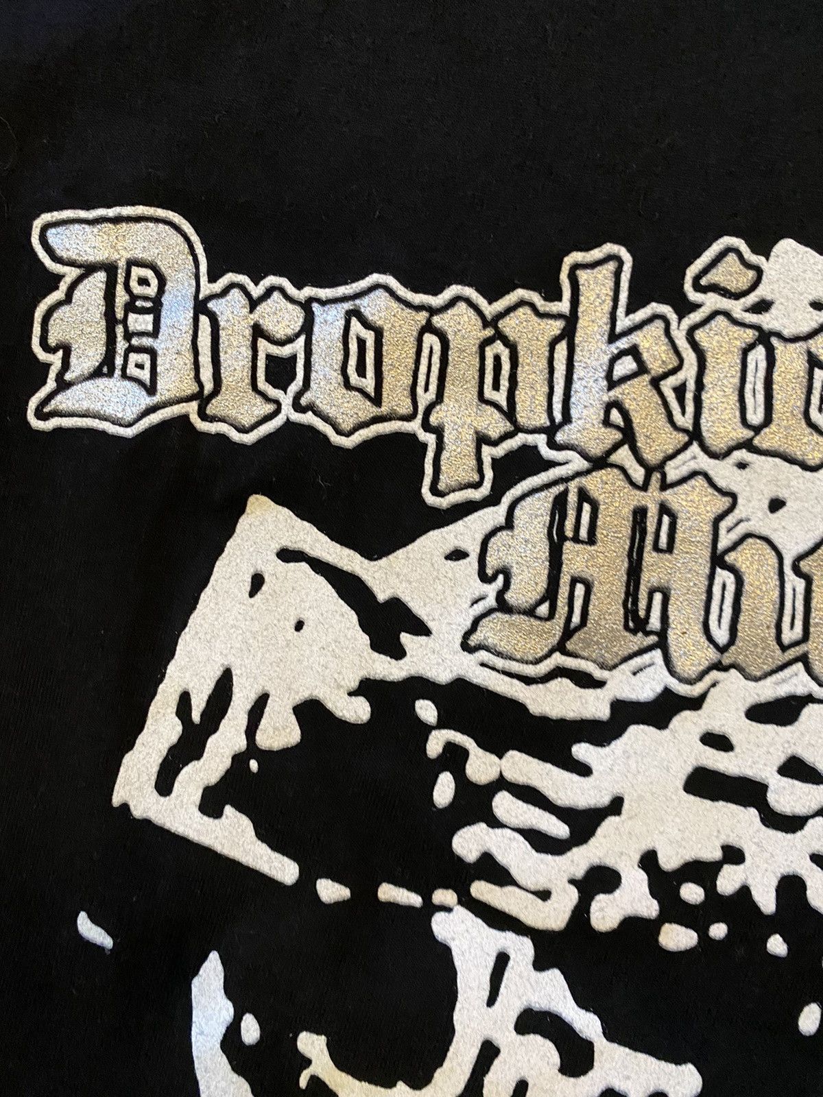 Band Tees Vintage 2003 Dropkick Murphys Blackout Big Image Cygnus Tee Size US XL / EU 56 / 4 - 13 Thumbnail
