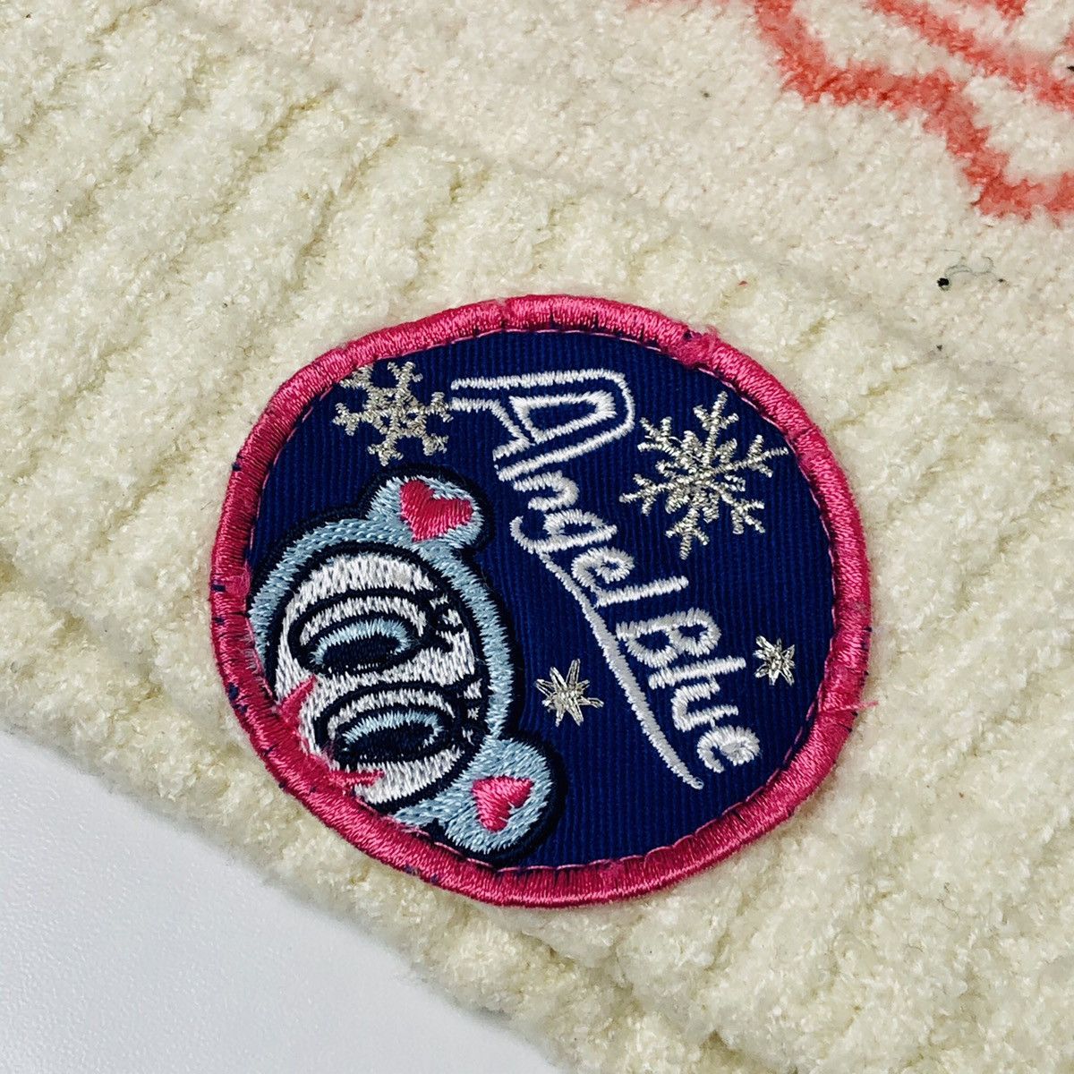 20471120 × Beauty Beast × Japanese Brand ☠️NEEDGONE☠️1990s Angel Blue - Winter Beanie Size ONE SIZE - 3 Thumbnail