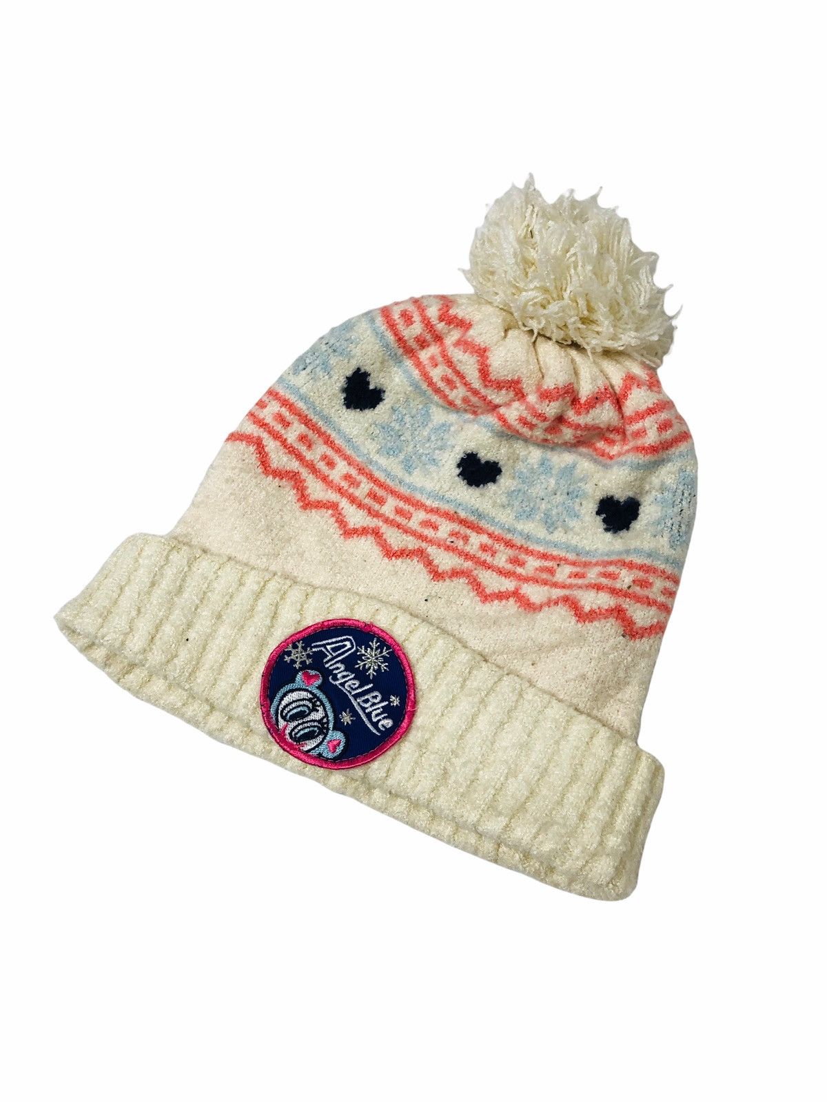 20471120 × Beauty Beast × Japanese Brand ☠️NEEDGONE☠️1990s Angel Blue - Winter Beanie Size ONE SIZE - 1 Thumbnail