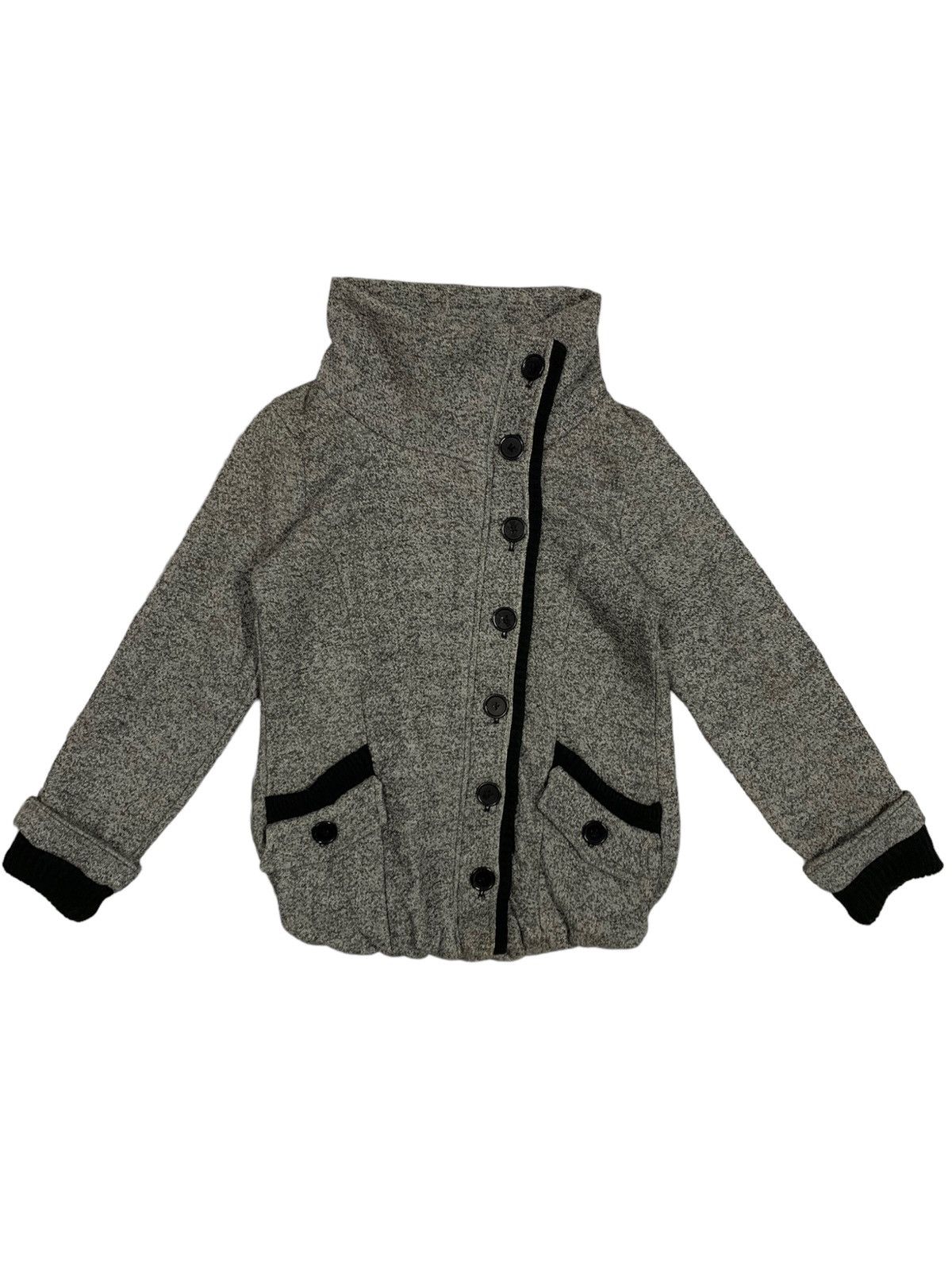 Japanese Brand Ingni Silver Technical Knited Light Jacket