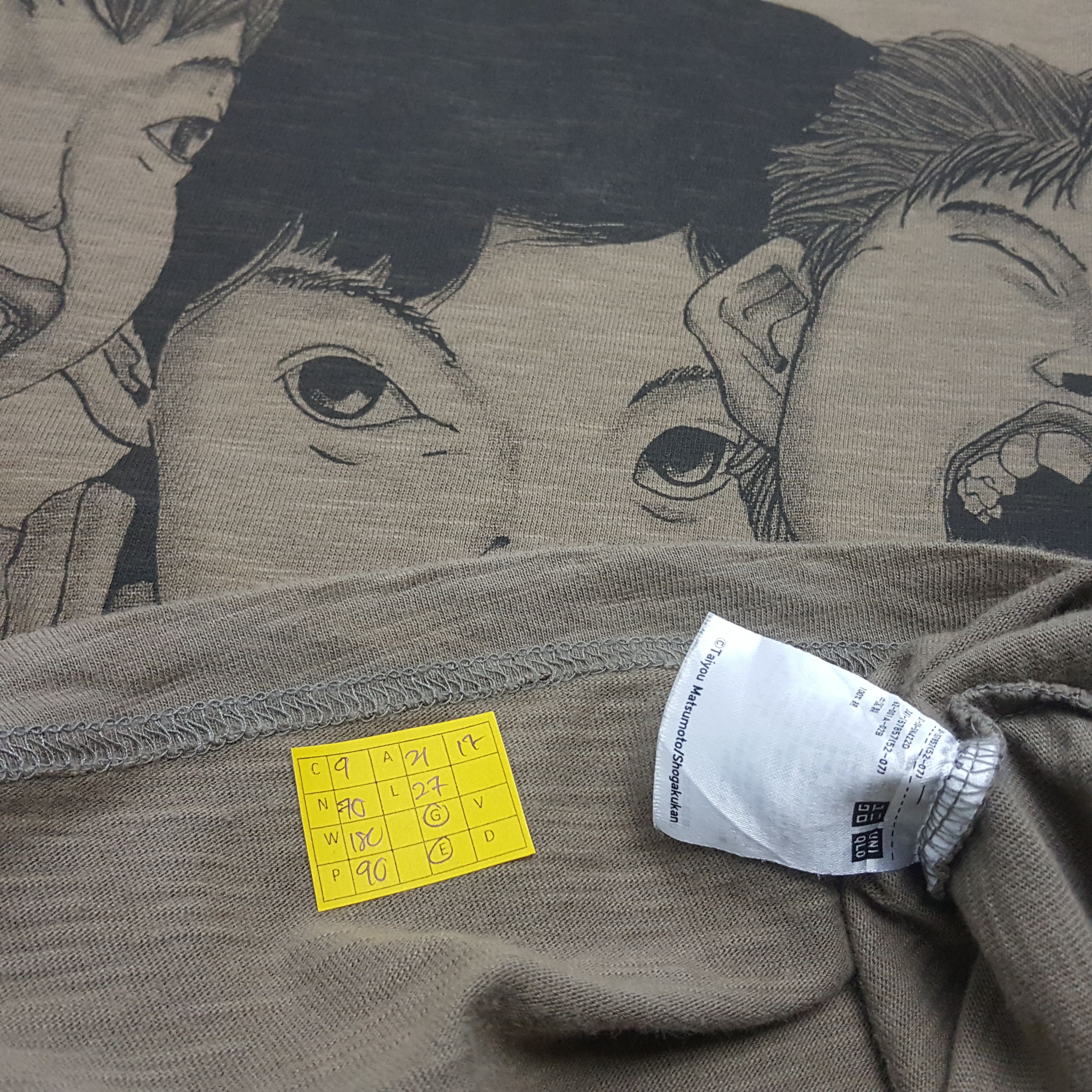 Cartoon Network × Japanese Brand × Vintage Vintage Taiyou Matsumoto Japanese Brand Anime T-Shirt Size US L / EU 52-54 / 3 - 4 Thumbnail