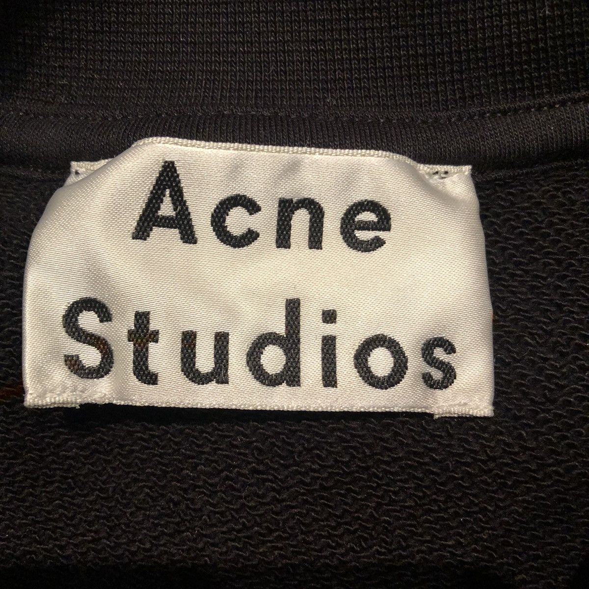 Acne Studios Acne Studios Lorena Sweatshirt 2XS Black Side Zip Pullover Size XXS / US 00 / IT 34 - 4 Thumbnail