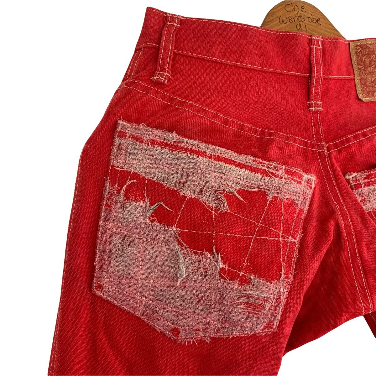 Christopher Nemeth Nemeth Boro Style Quarter Denim Pant Size US 28 / EU 44 - 9 Thumbnail