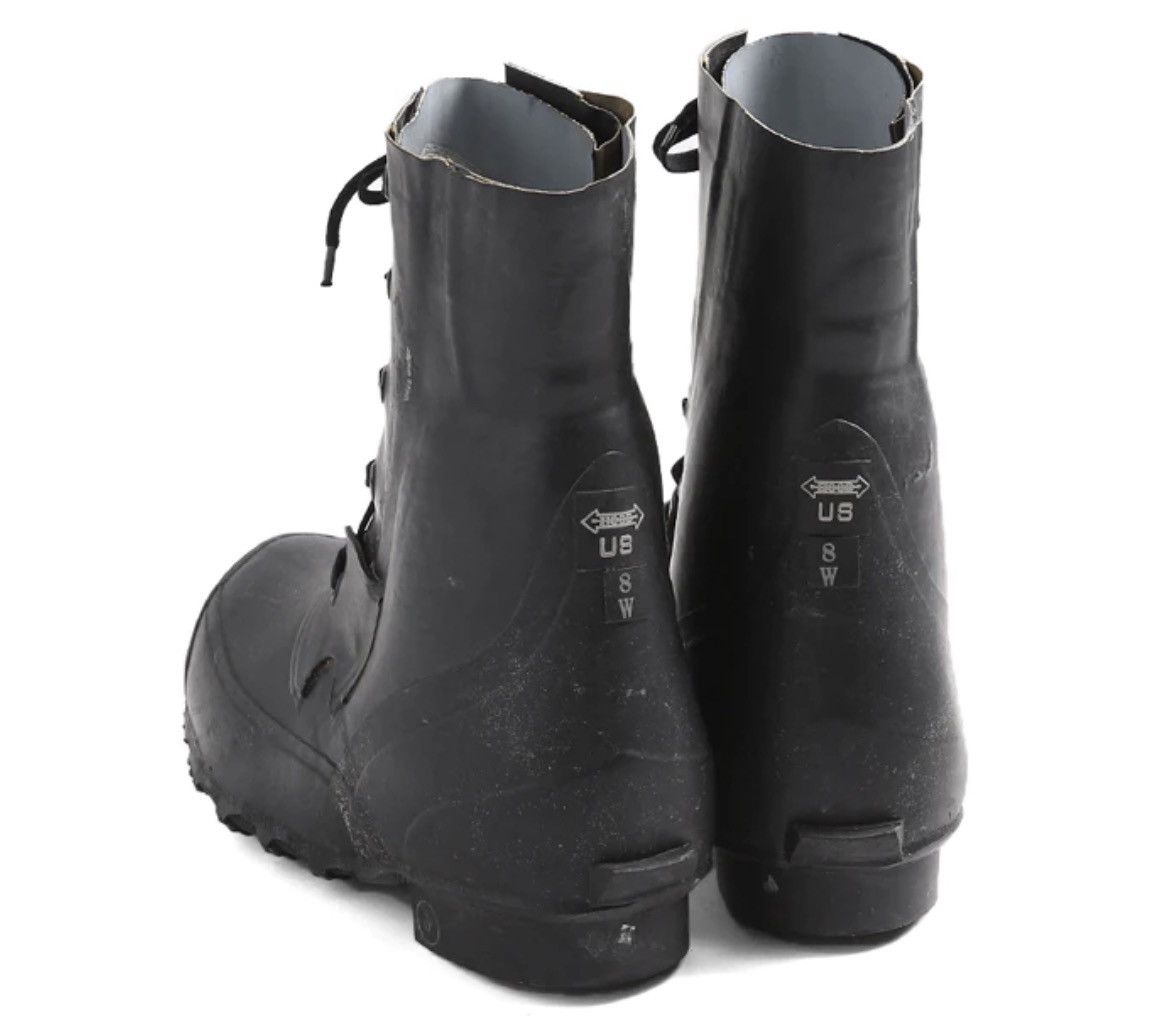Bata × Vintage Vintage Black Bunny/ Mickey Boots Wo/ Valve Size US 13 / EU 46 - 2 Thumbnail