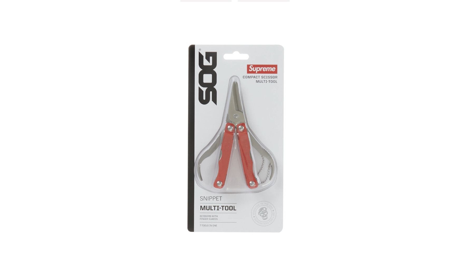 Supreme Supreme®/SOG Snippet Multi Tool in Red Size ONE SIZE - 1 Thumbnail