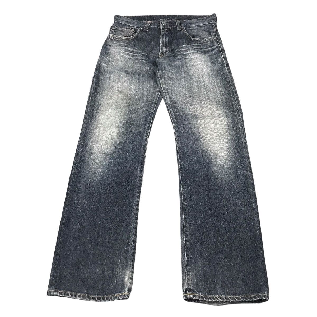 Edwin DENIM BLACK FADED EDWIN BAGGY PANTS Size US 30 / EU 46 - 1 Thumbnail
