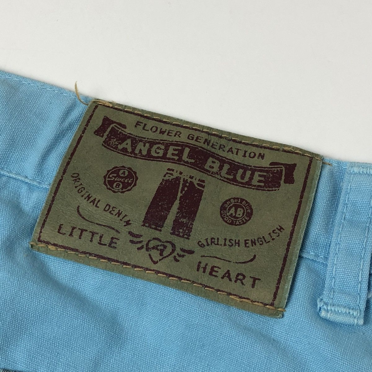 Hysteric Glamour ☠️NEEDGONE☠️1990s Angel Blue - Flower Generation Hagi Pants Size US 29 - 12 Thumbnail