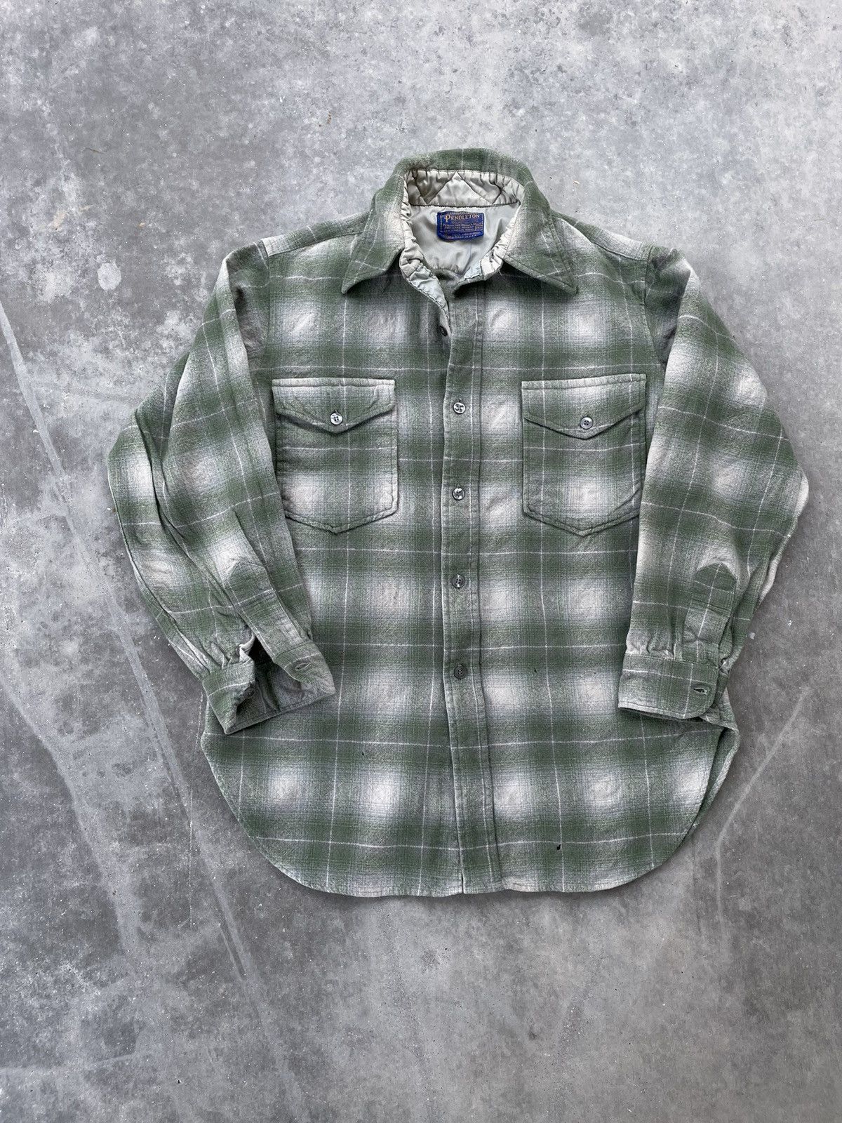 Flannel × Pendleton × Vintage Vintage 60's Pendleton Wool Flannel Size US S / EU 44-46 / 1 - 1 Thumbnail