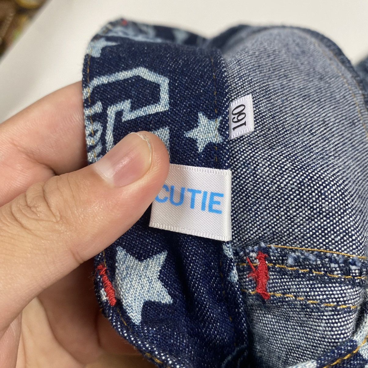 Hysteric Glamour × Japanese Brand 2000s CRT Cutie - Printed Pop Star Flared Denim Pants Size US 28 / EU 44 - 9 Thumbnail
