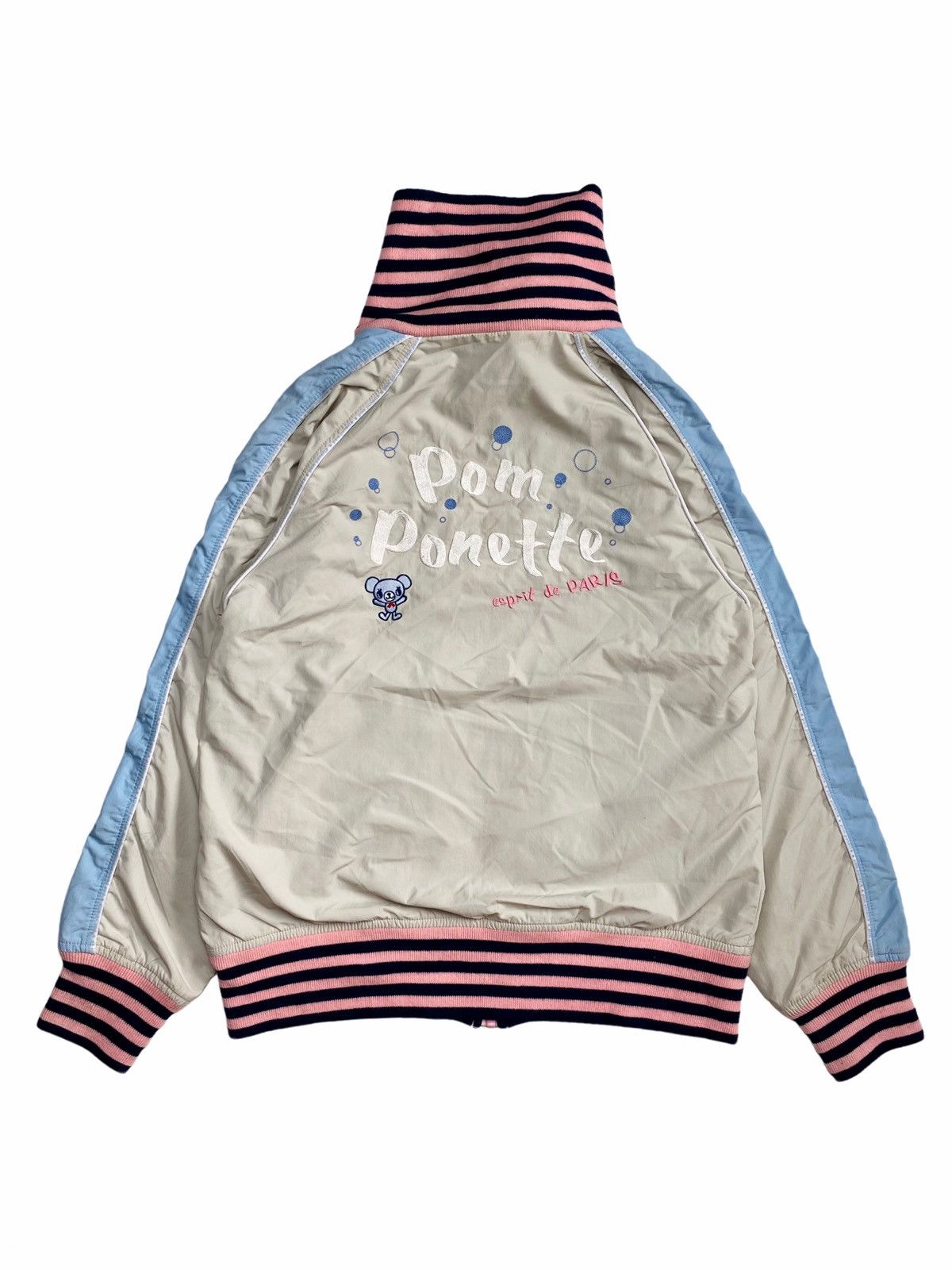 Hysteric Glamour 1990s Pom Ponette By Angel Blue - High Neck Track Jacket Size US S / EU 44-46 / 1 - 4 Thumbnail