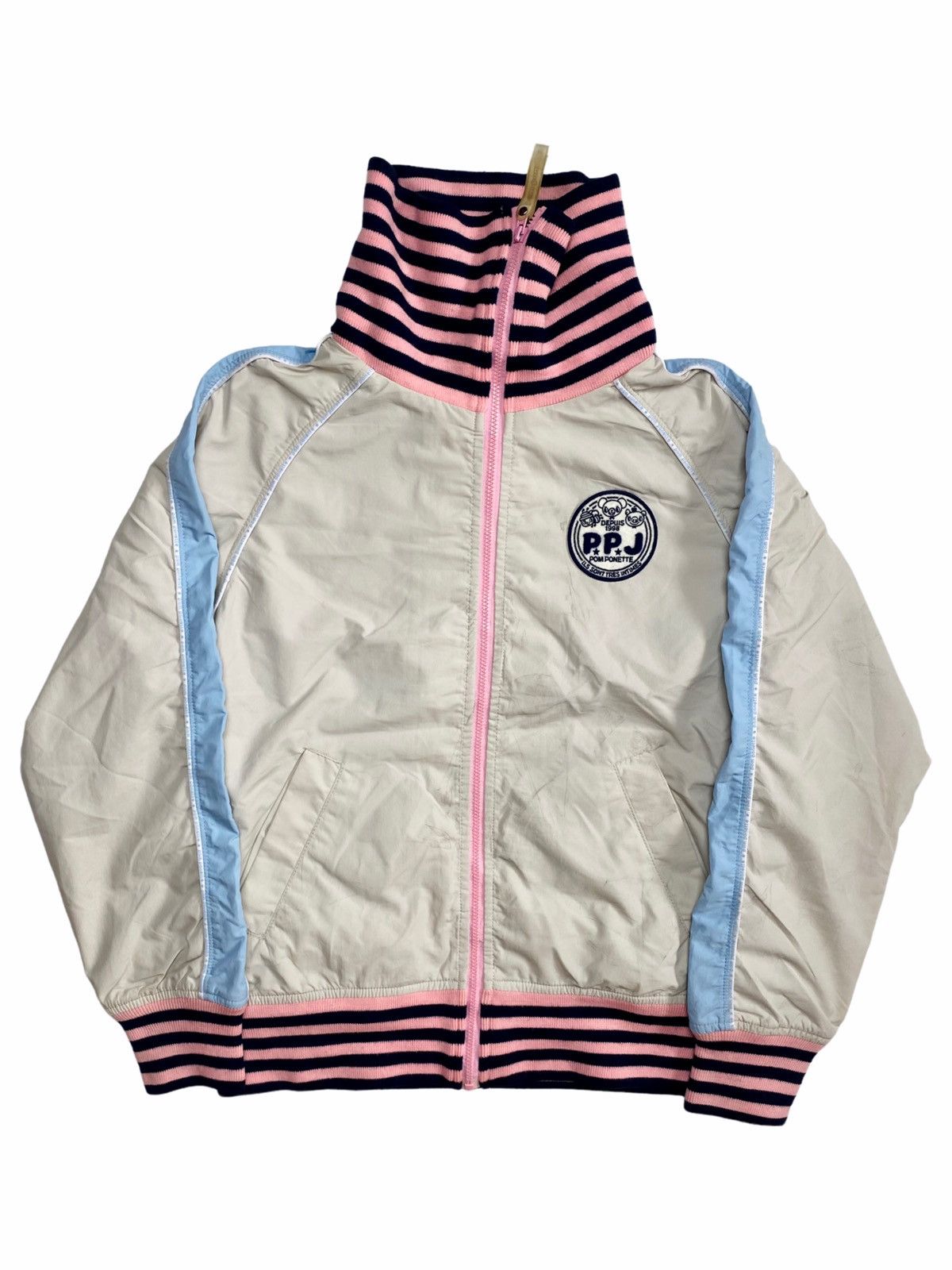 Hysteric Glamour 1990s Pom Ponette By Angel Blue - High Neck Track Jacket Size US S / EU 44-46 / 1 - 3 Thumbnail
