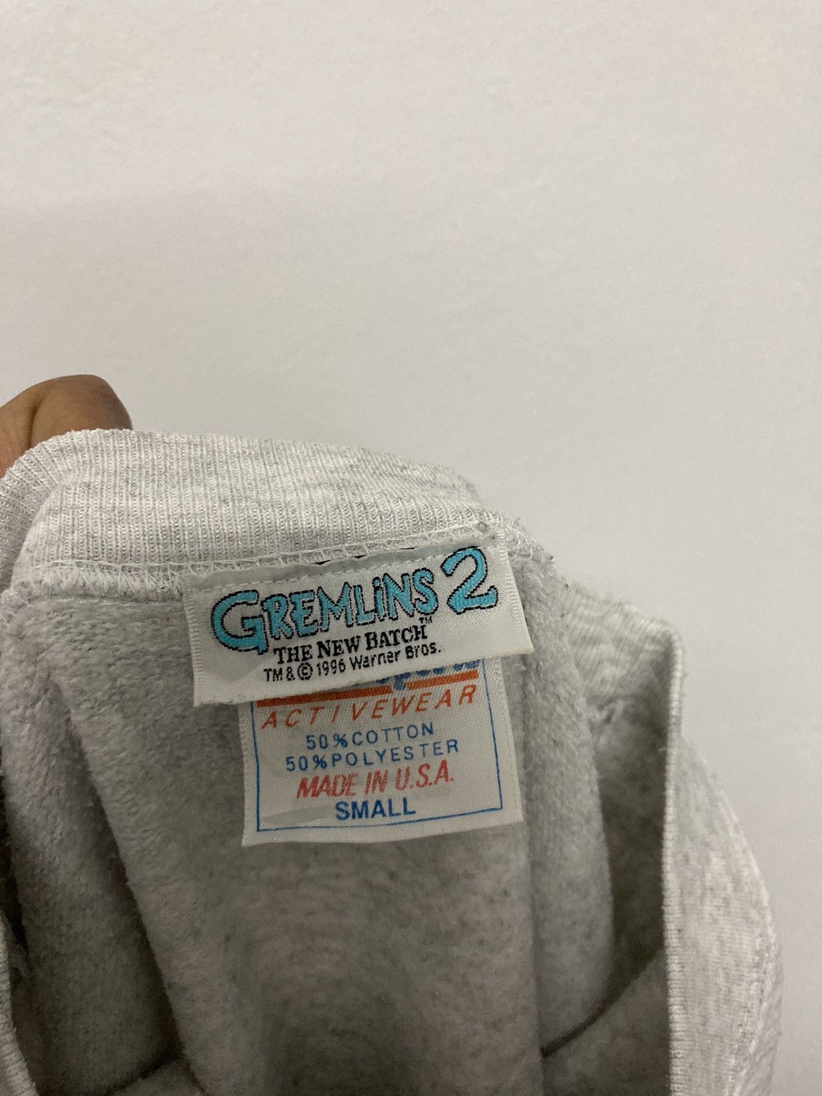 Vintage × Warner Bros Vtg 1996 Gremlins 2 The New Batch Movie Crewneck Sweatshirt Size US S / EU 44-46 / 1 - 10 Thumbnail