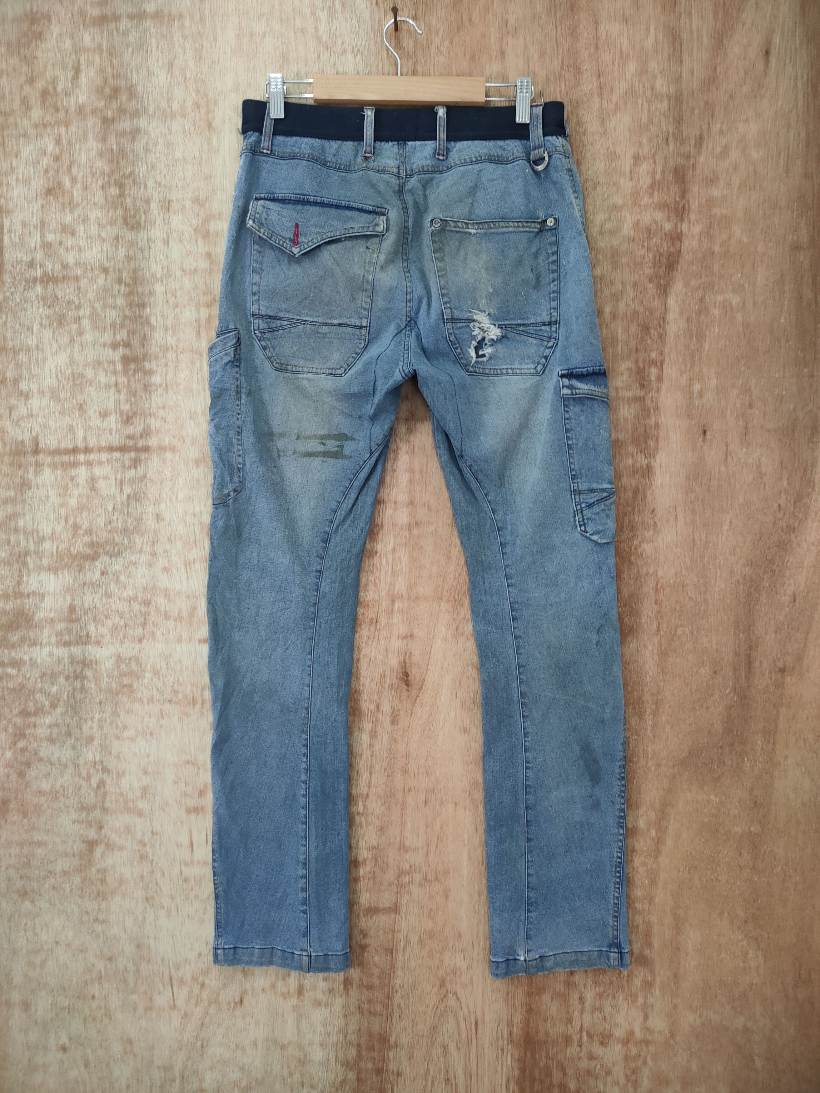 Japanese Brand × Vintage VINTAGE JAPANESE BRAND FADED RUSTY CARGO PANTS / DISTRESSED Size US 29 - 11 Thumbnail