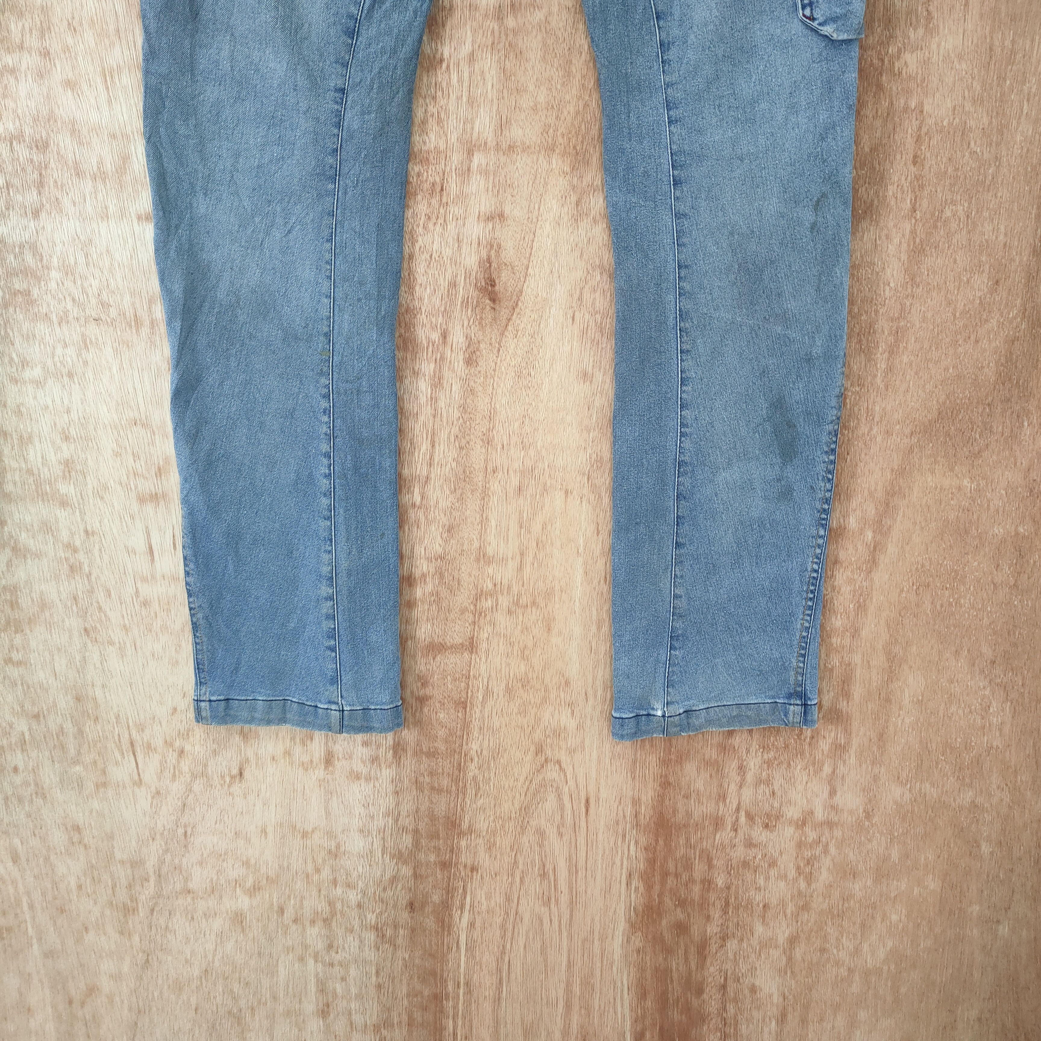 Japanese Brand × Vintage VINTAGE JAPANESE BRAND FADED RUSTY CARGO PANTS / DISTRESSED Size US 29 - 7 Thumbnail