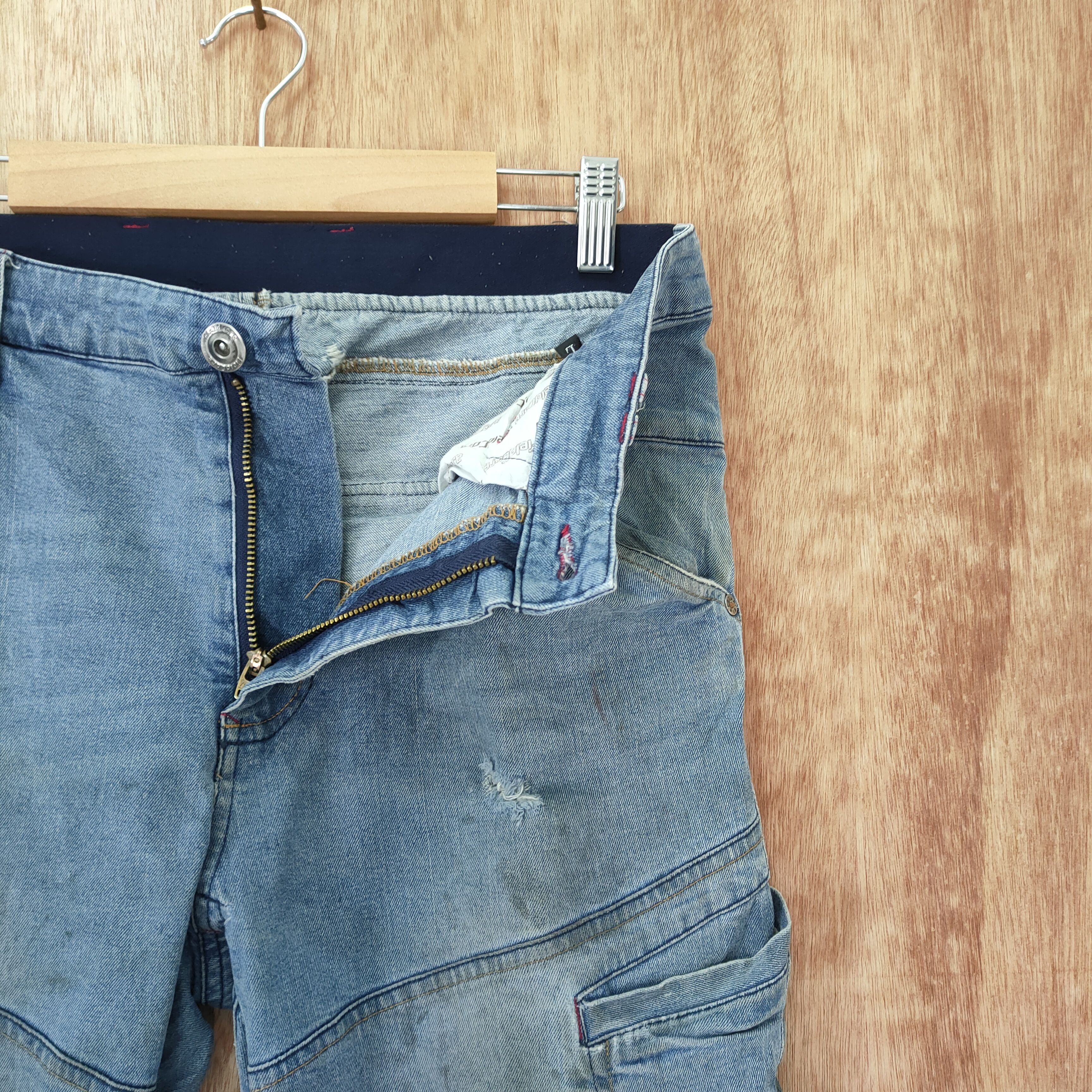 Japanese Brand × Vintage VINTAGE JAPANESE BRAND FADED RUSTY CARGO PANTS / DISTRESSED Size US 29 - 4 Thumbnail