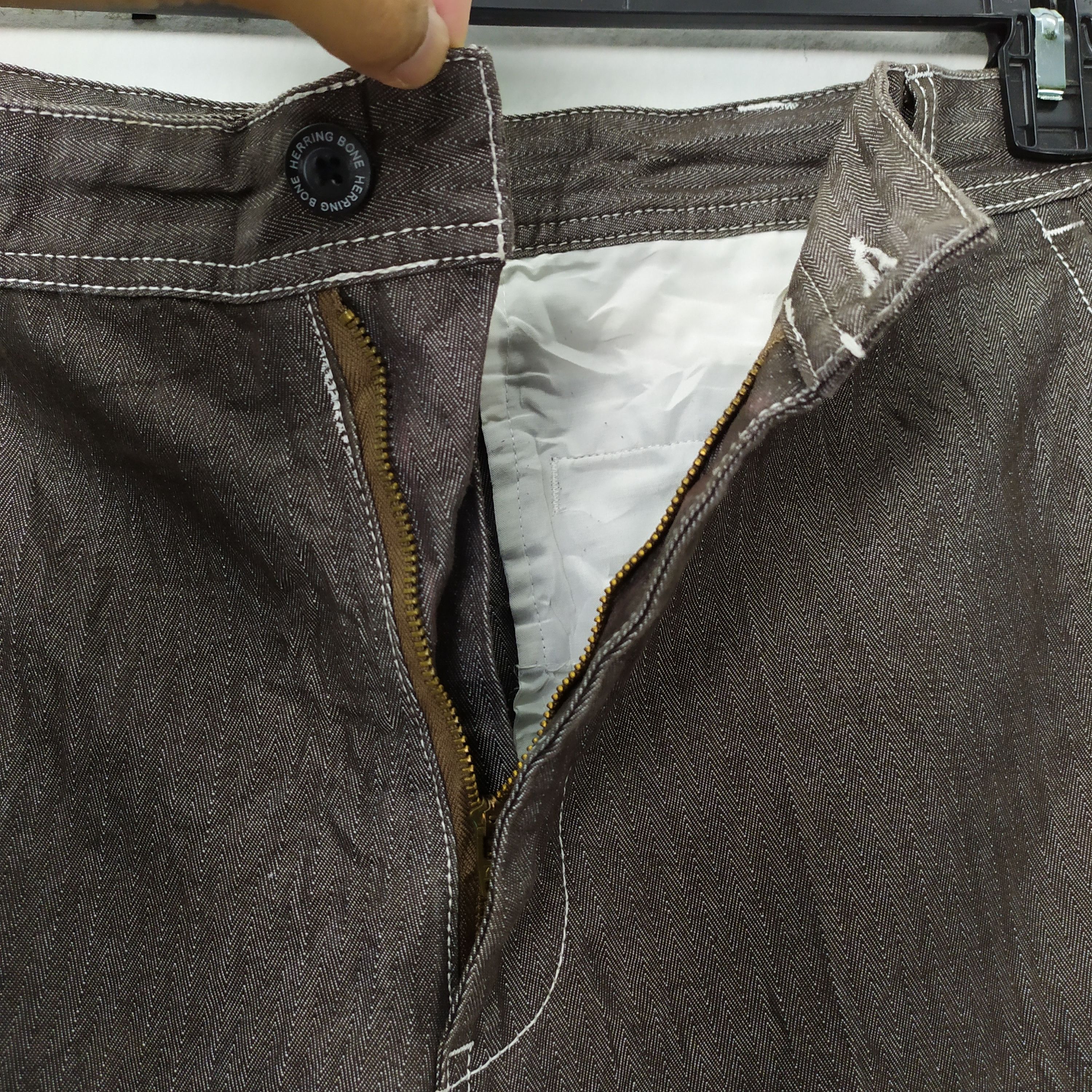 Japanese Brand HERRING BONE CARGO PANTS/TACTICAL PANTS Size US 34 / EU 50 - 19 Thumbnail