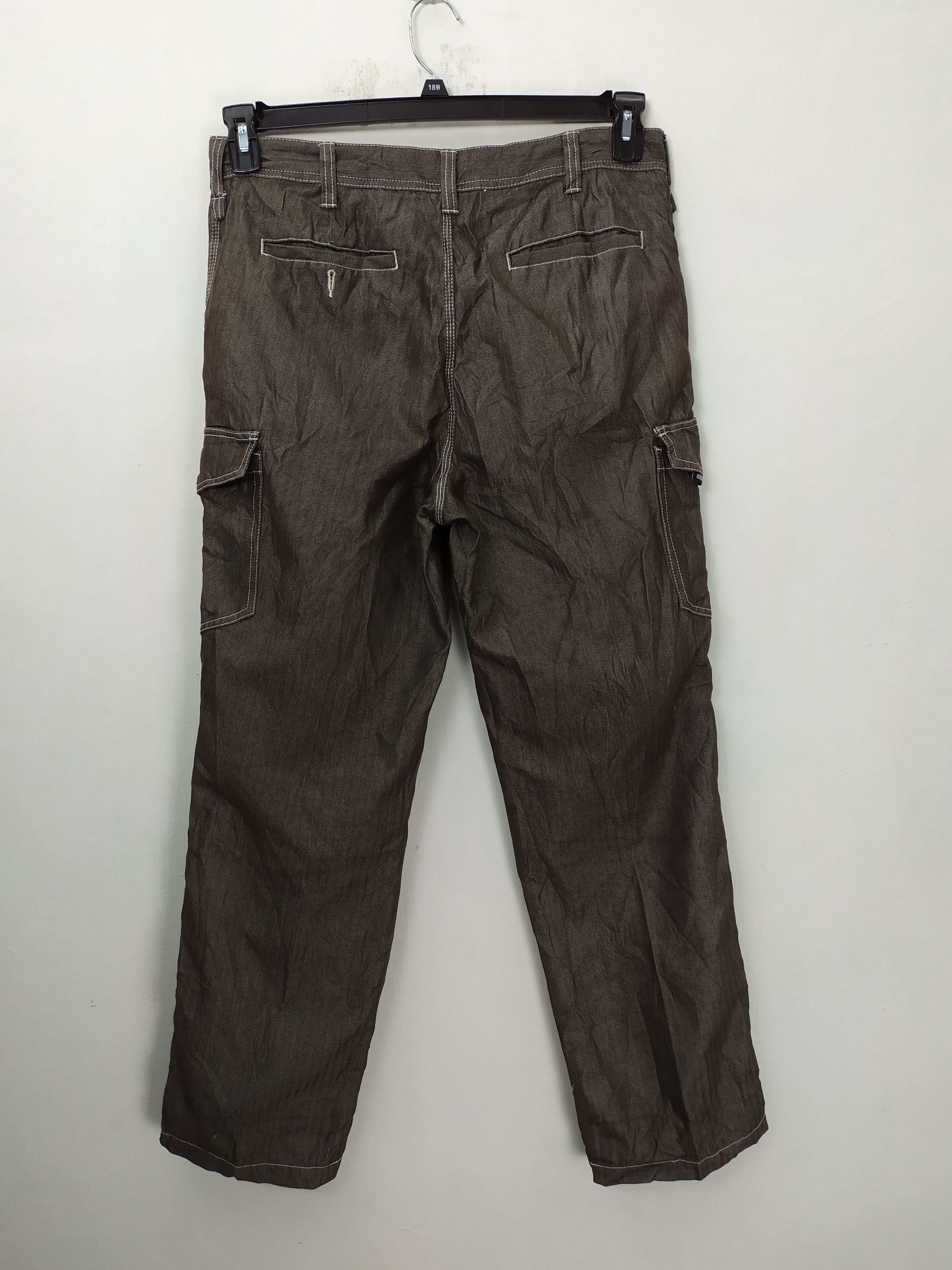 Japanese Brand HERRING BONE CARGO PANTS/TACTICAL PANTS Size US 34 / EU 50 - 2 Thumbnail