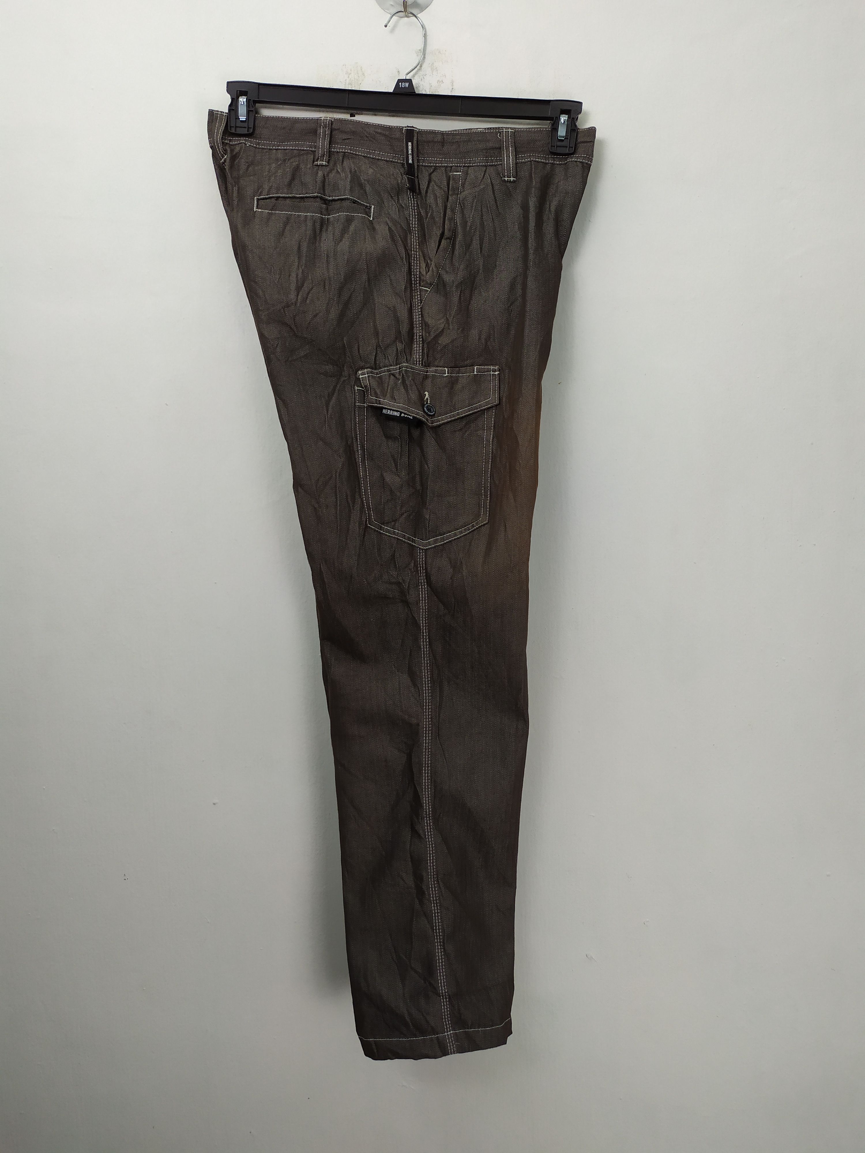 Japanese Brand HERRING BONE CARGO PANTS/TACTICAL PANTS Size US 34 / EU 50 - 17 Thumbnail