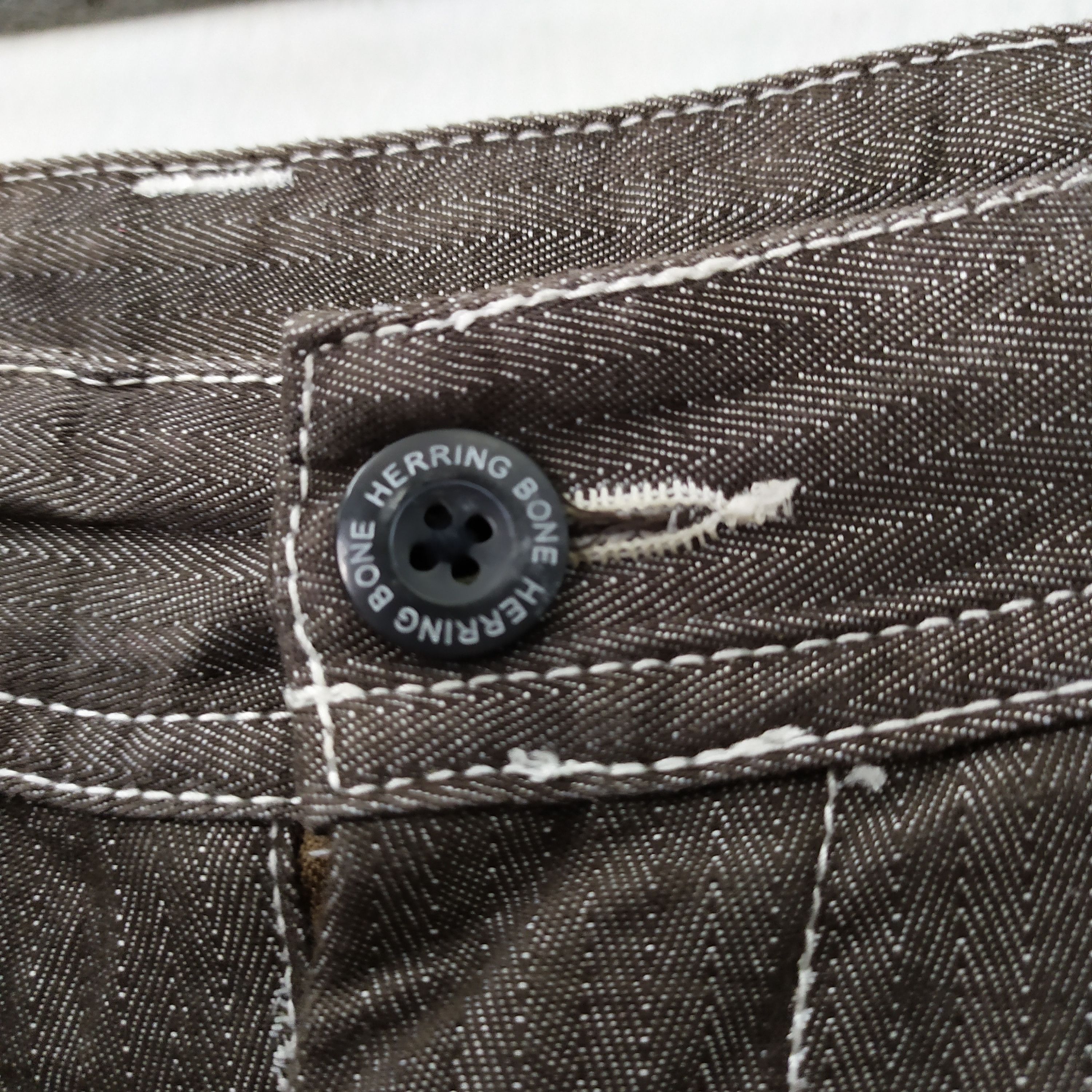 Japanese Brand HERRING BONE CARGO PANTS/TACTICAL PANTS Size US 34 / EU 50 - 6 Thumbnail