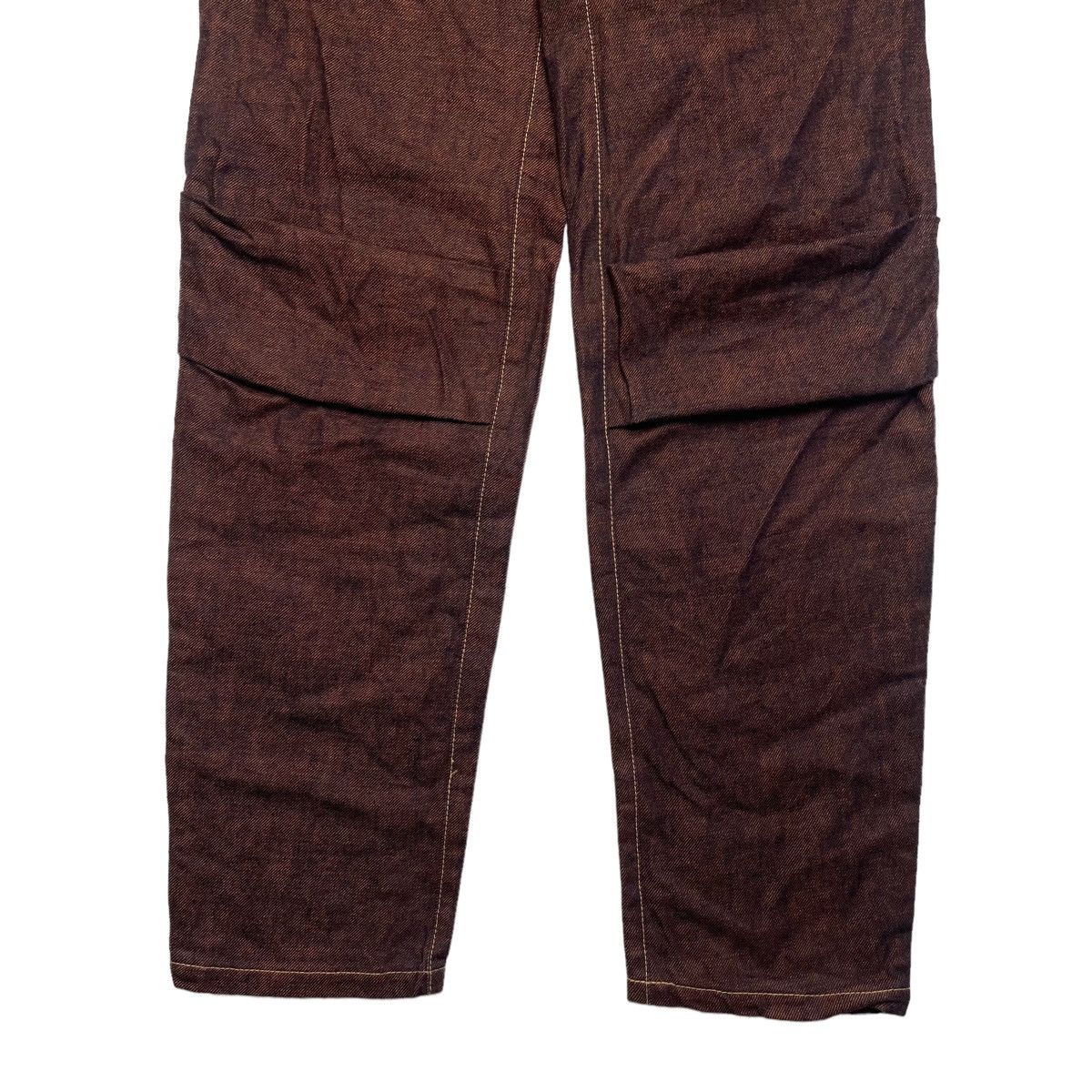 Beauty Beast 1998 Beauty:Beast - Orange Denim Pants Size US 29 - 4 Thumbnail