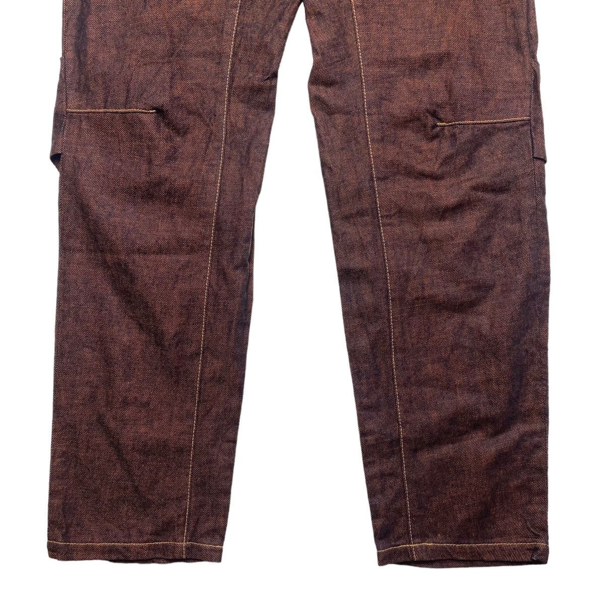 Beauty Beast 1998 Beauty:Beast - Orange Denim Pants Size US 29 - 5 Thumbnail