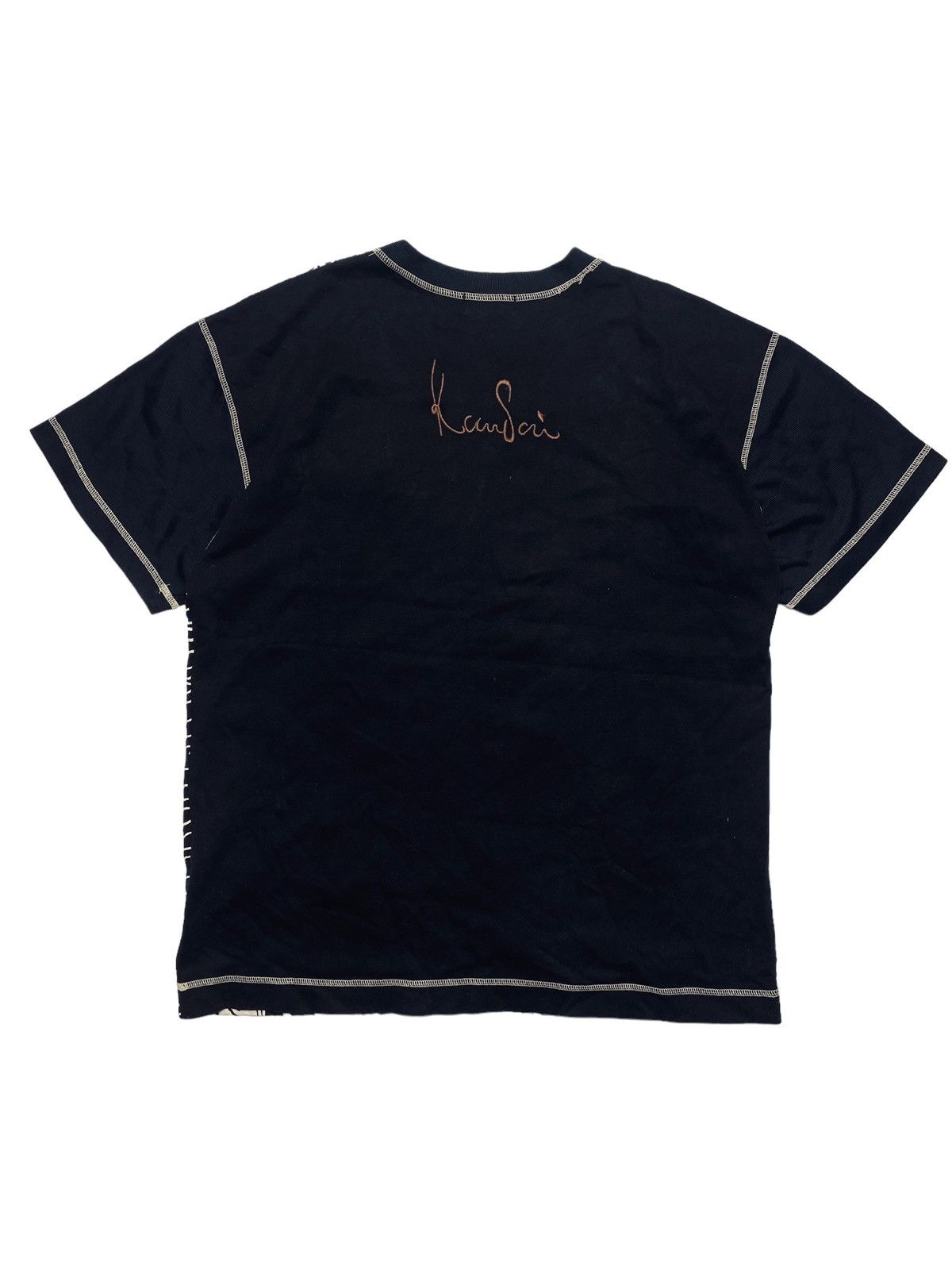 Japanese Brand × Kansai Yamamoto 1980s Kansai Yamamoto - Spell Out T-Shirt Size US L / EU 52-54 / 3 - 2 Thumbnail
