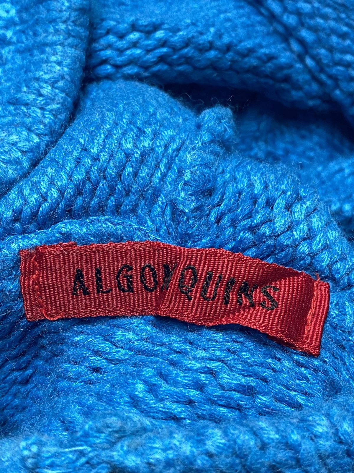 20471120 1990s Algonquins - Chunky Knitted Hoodie Size US S / EU 44-46 / 1 - 3 Thumbnail