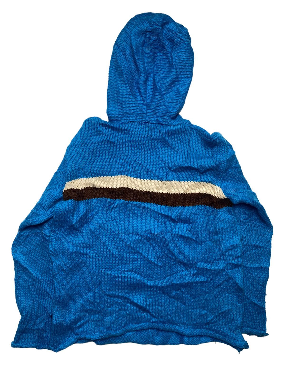 20471120 1990s Algonquins - Chunky Knitted Hoodie Size US S / EU 44-46 / 1 - 2 Thumbnail