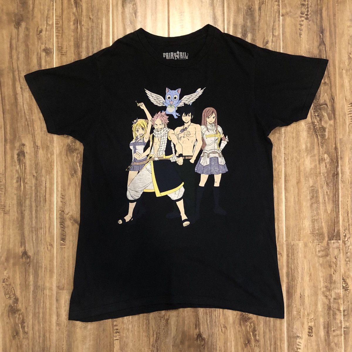 Anime Vintage Y2K Fairy Tail Mens Natsu Anime Promo TV Tee Size US M / EU 48-50 / 2 - 1 Thumbnail
