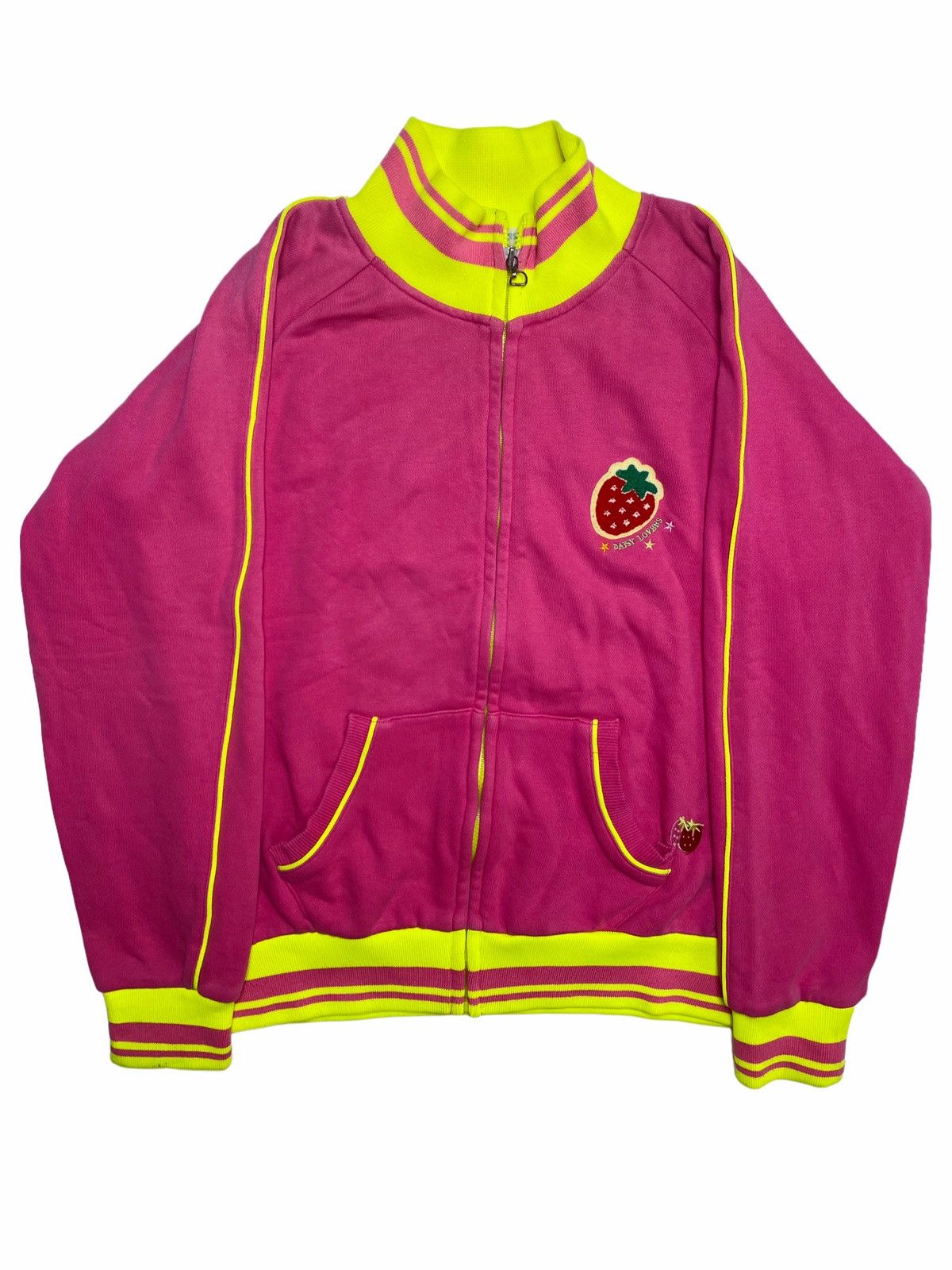 Angel Blue ☠️2000s Daisy Lovers - Strawberry Girls Track Jacket Size US M / EU 48-50 / 2 - 3 Thumbnail