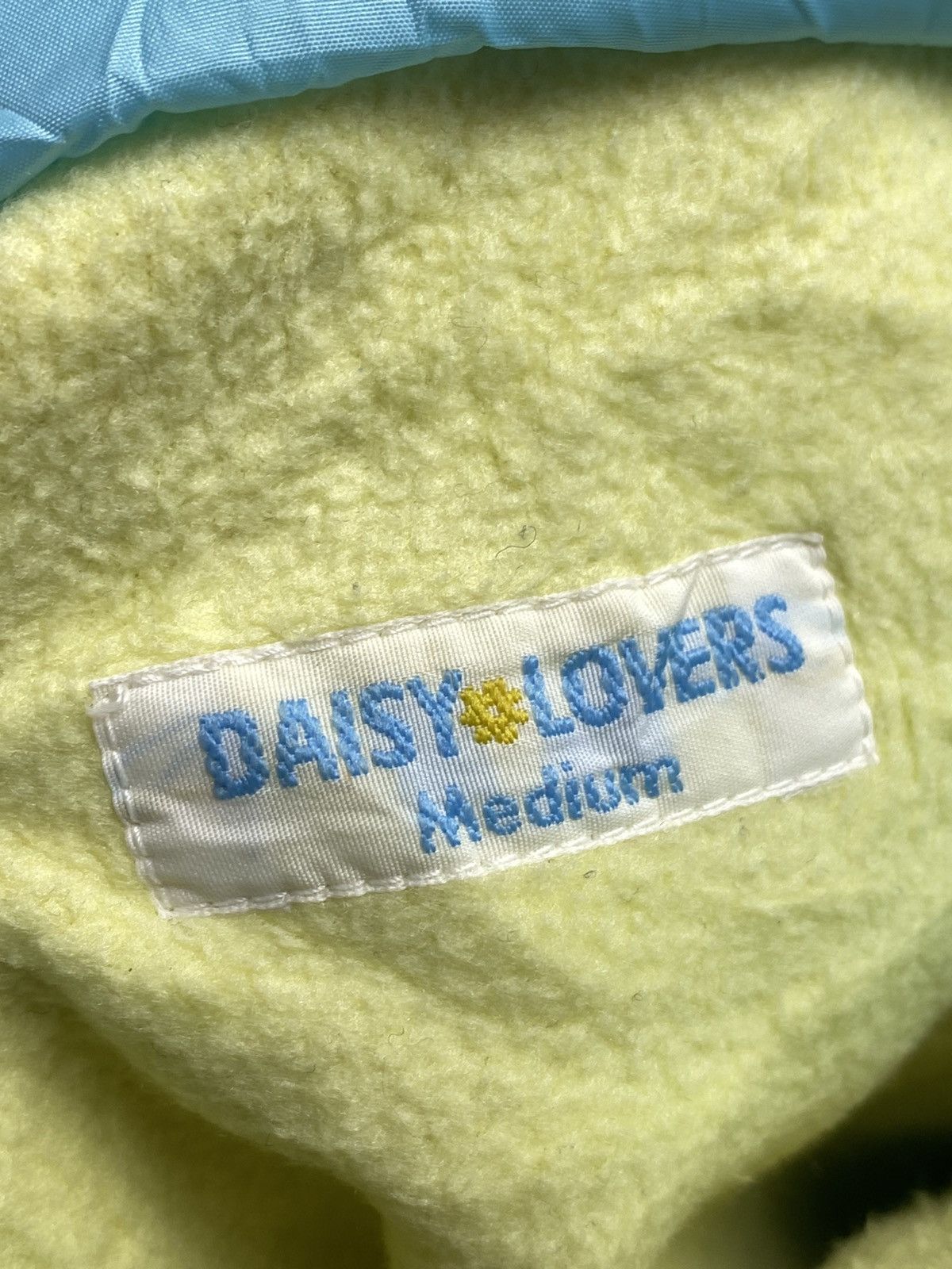 Angel Blue 1990s Daisy Lovers - Stitched Star Fur Hoodie Jacket Size US M / EU 48-50 / 2 - 9 Thumbnail